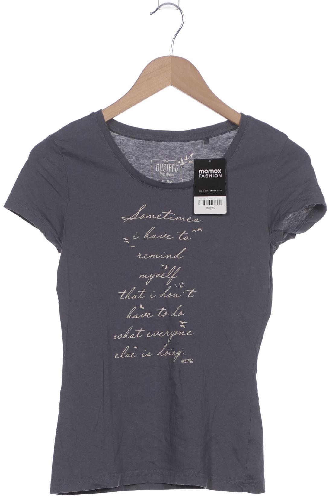 

Mustang Damen T-Shirt, marineblau, Gr. 34