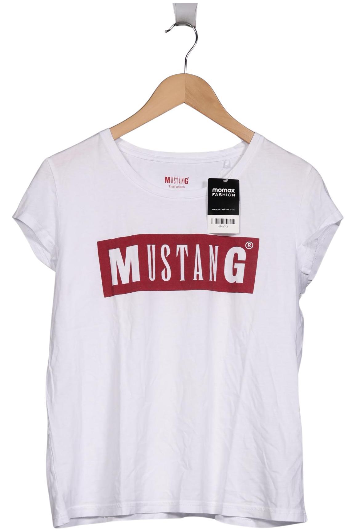 

Mustang Damen T-Shirt, weiß, Gr. 42