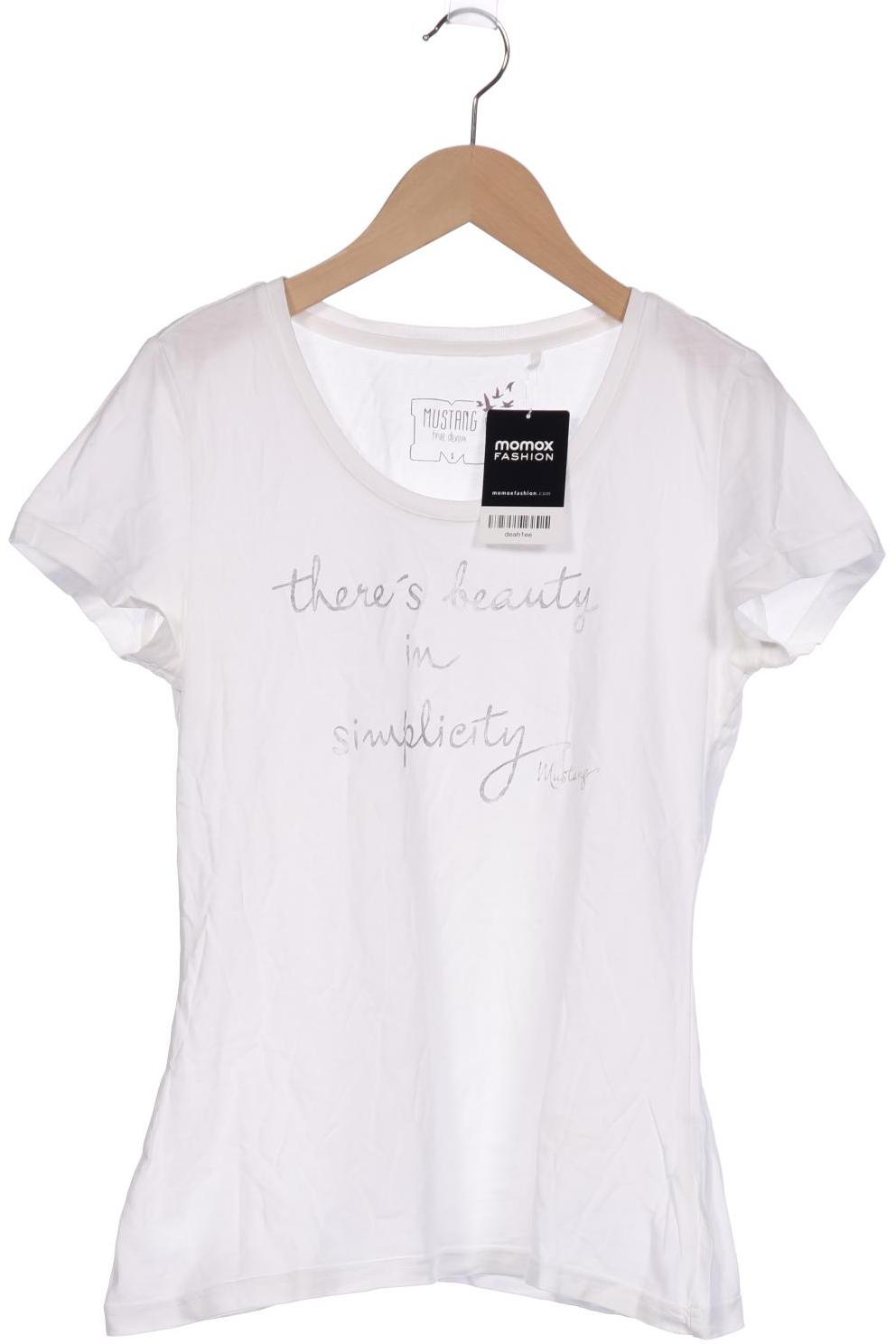

MUSTANG Damen T-Shirt, weiß