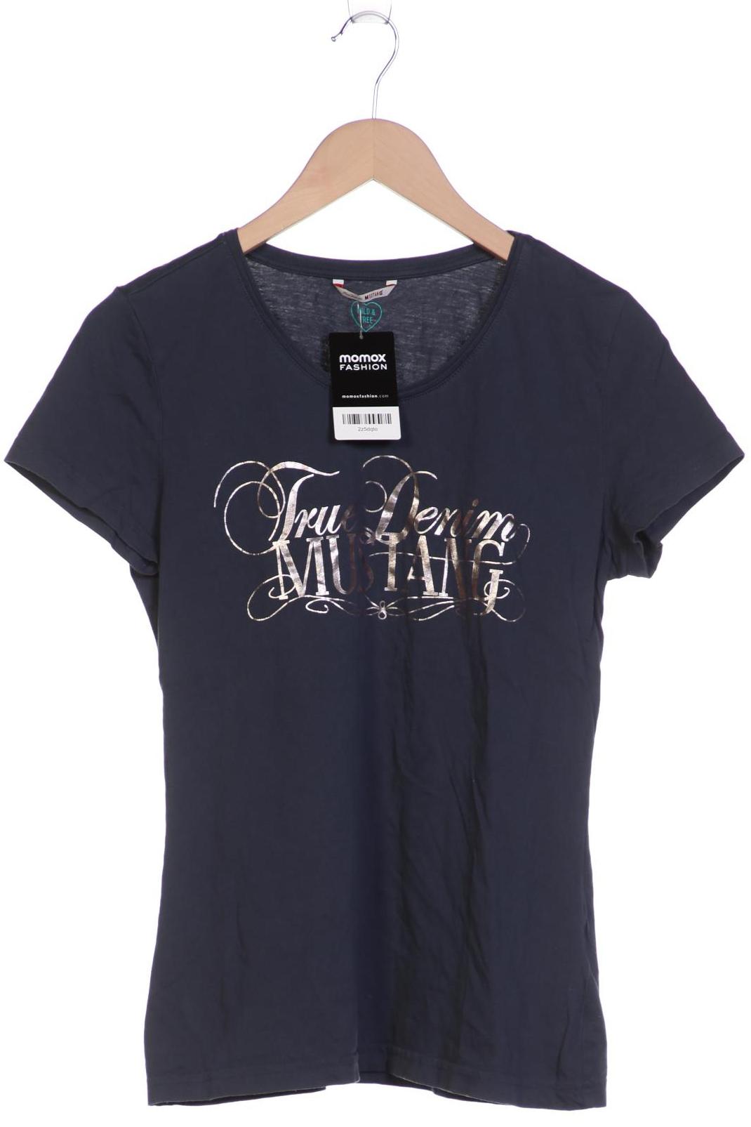 

Mustang Damen T-Shirt, blau, Gr. 38