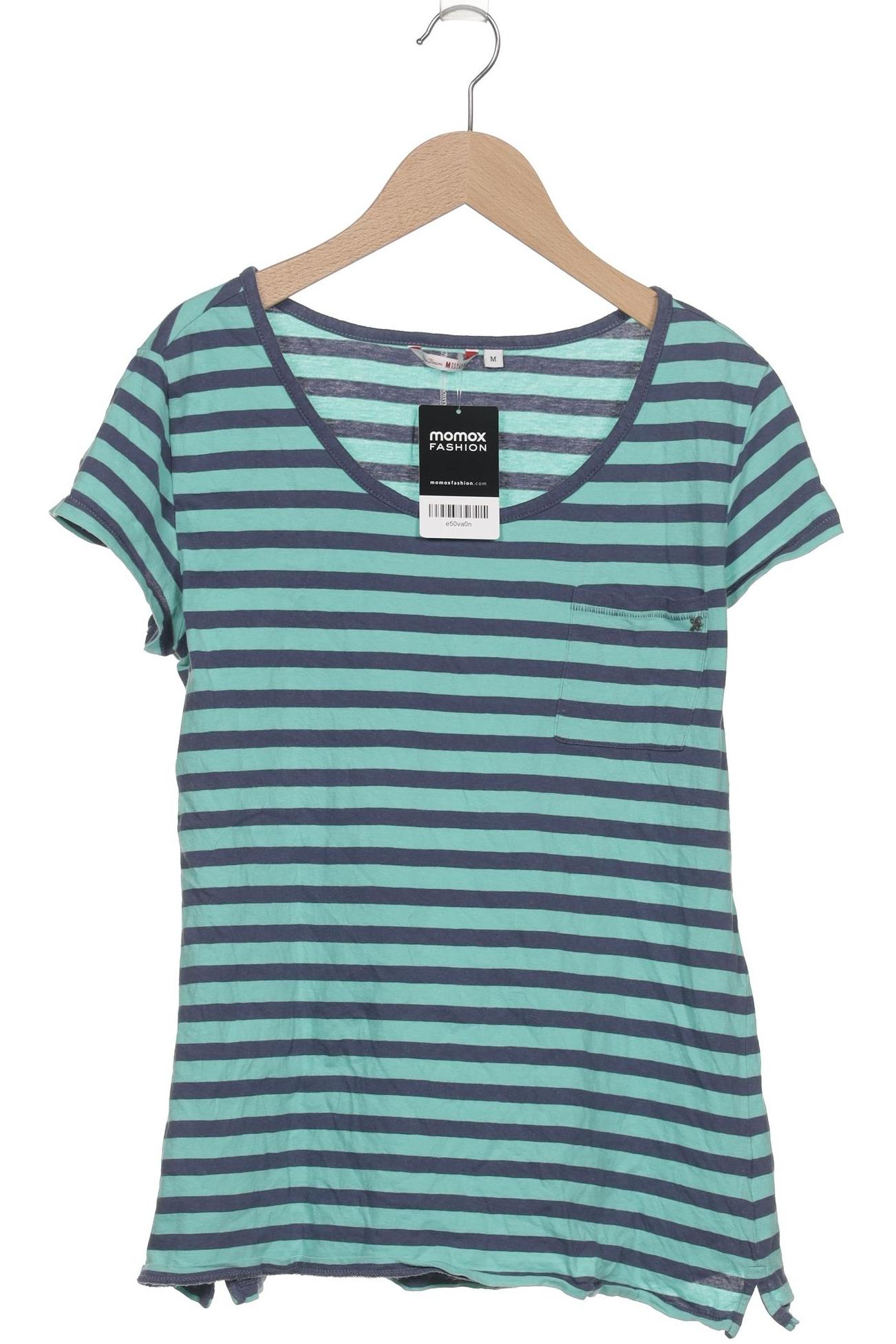 

Mustang Damen T-Shirt, türkis, Gr. 38
