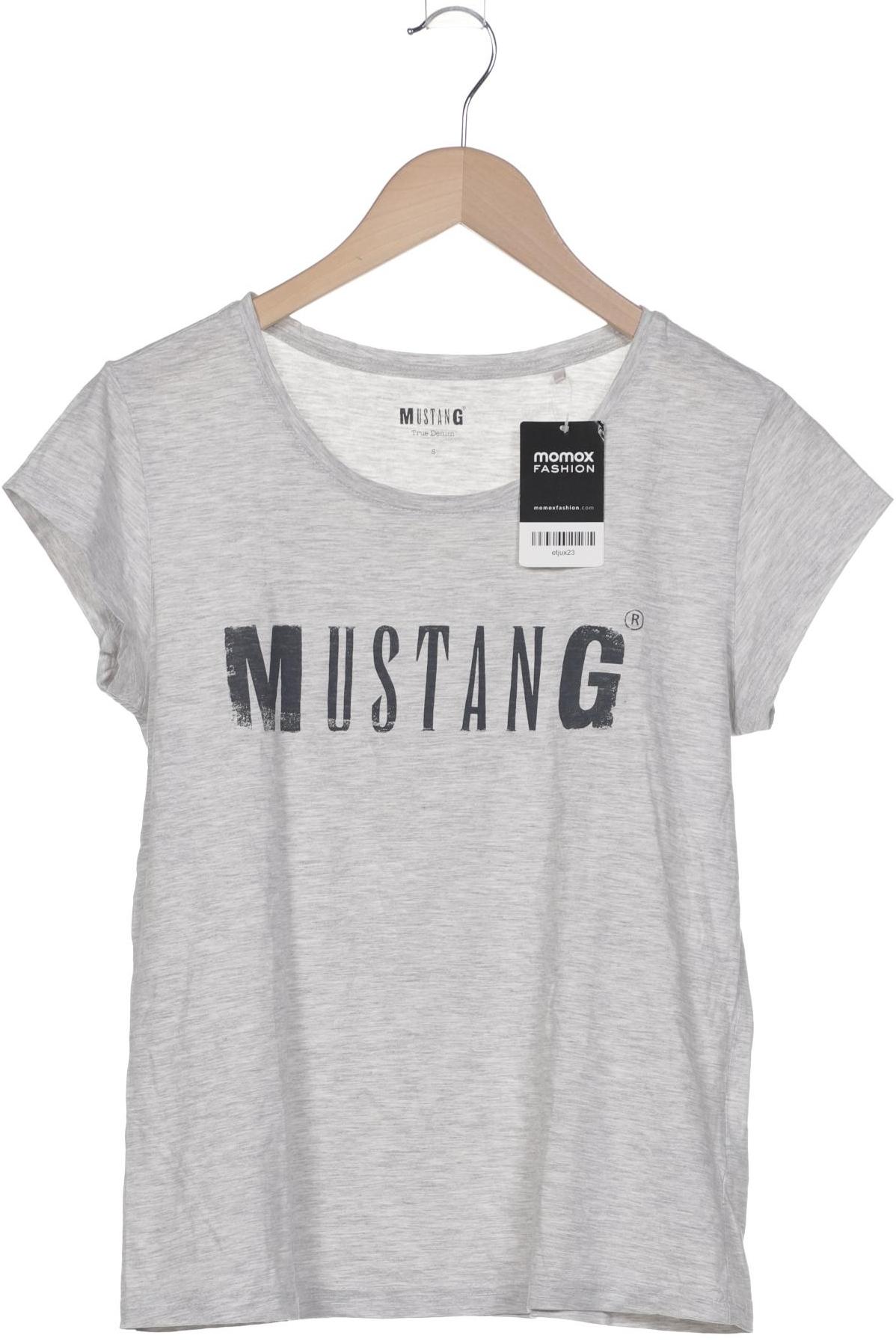 

Mustang Damen T-Shirt, grau, Gr. 36