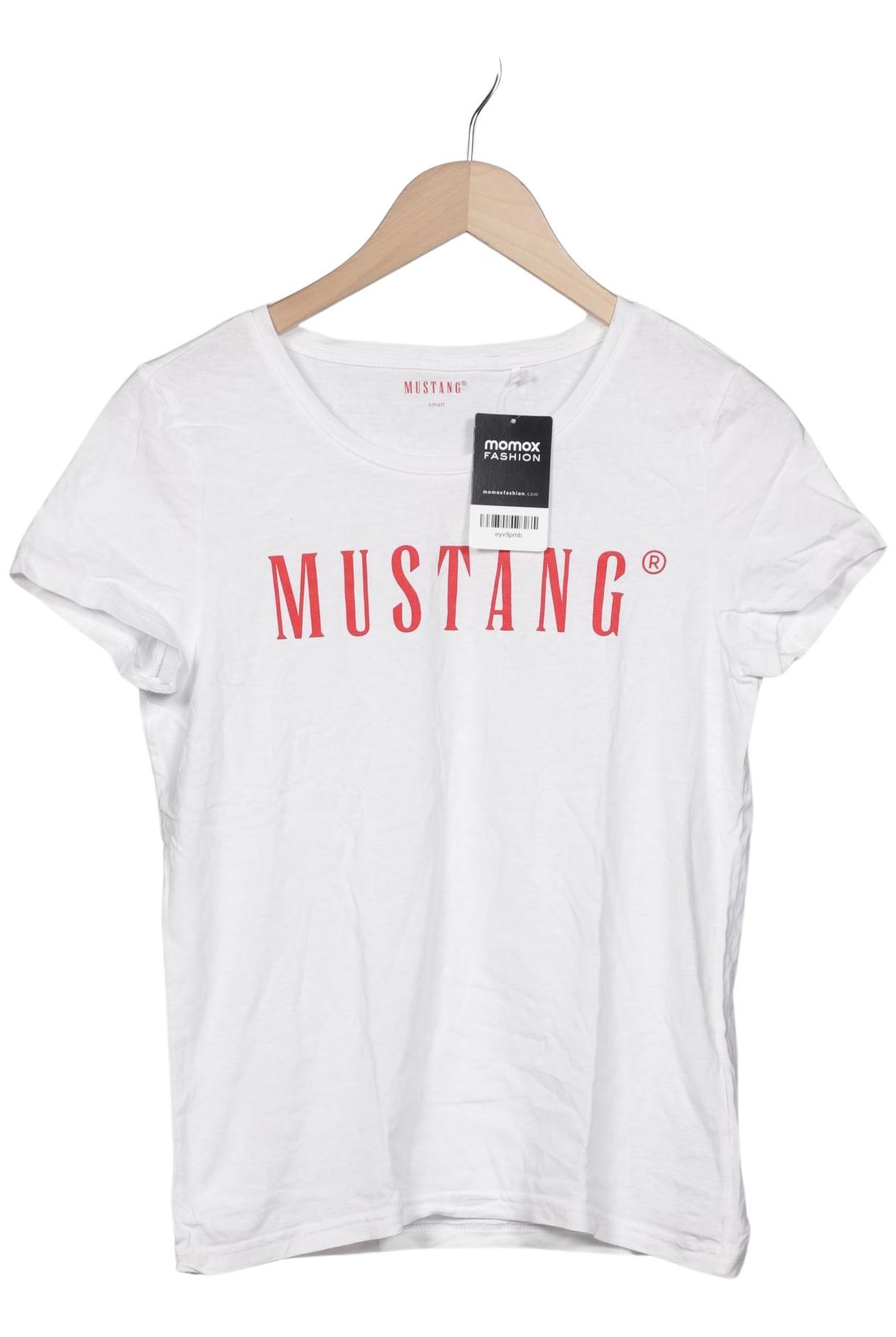 

Mustang Damen T-Shirt, weiß, Gr. 36