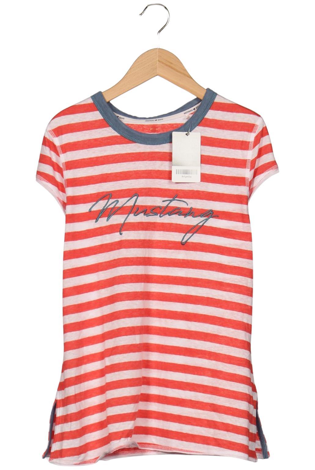 

Mustang Damen T-Shirt, rot, Gr. 36