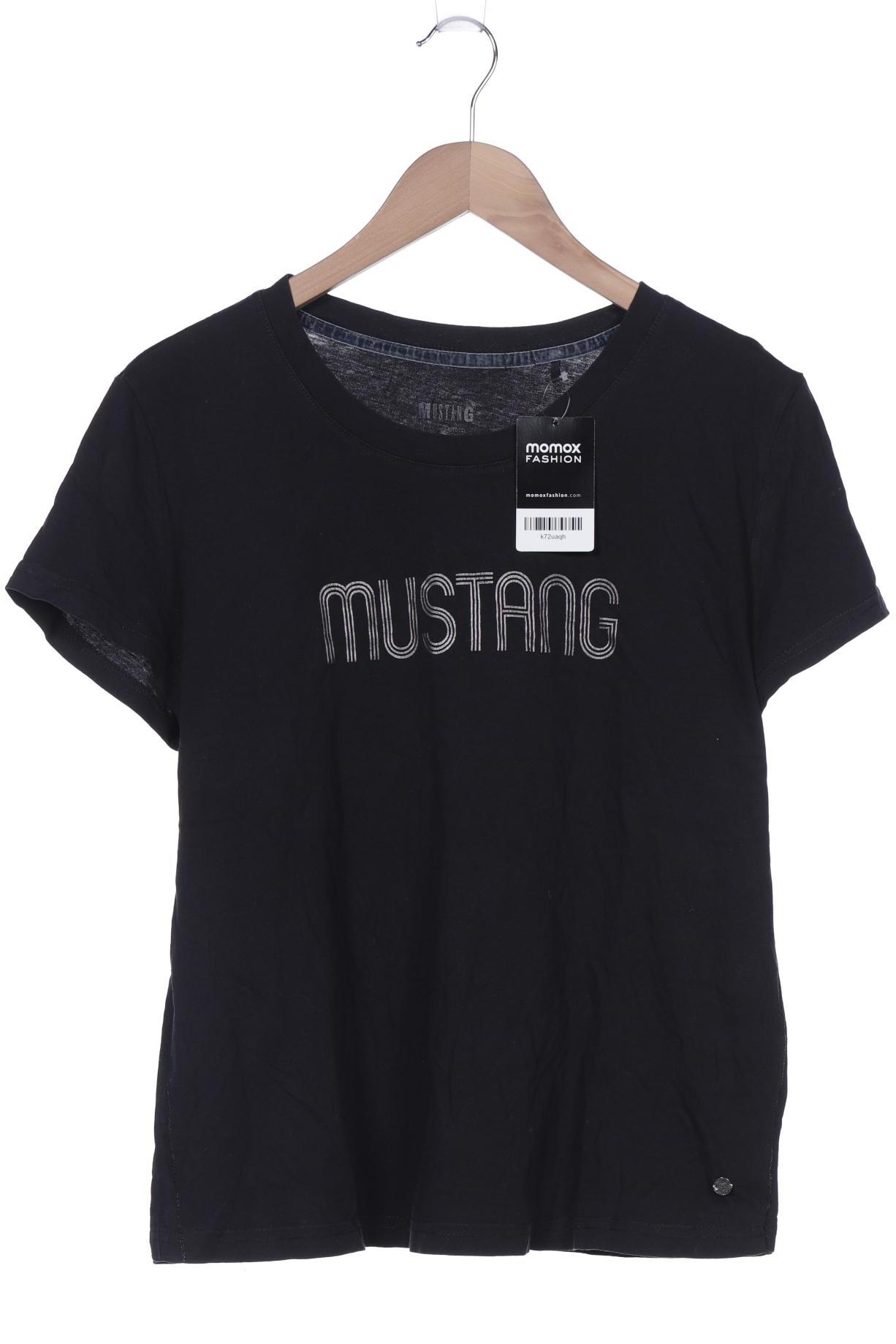 

Mustang Damen T-Shirt, schwarz, Gr. 38