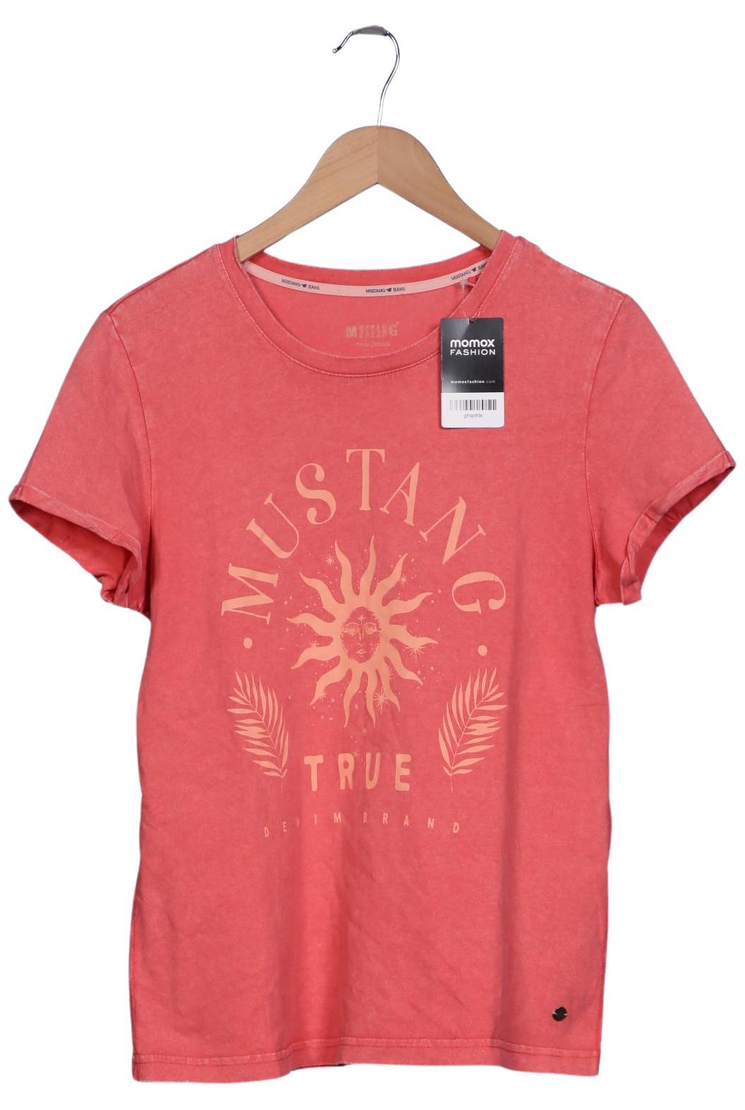 

Mustang Damen T-Shirt, pink, Gr. 36