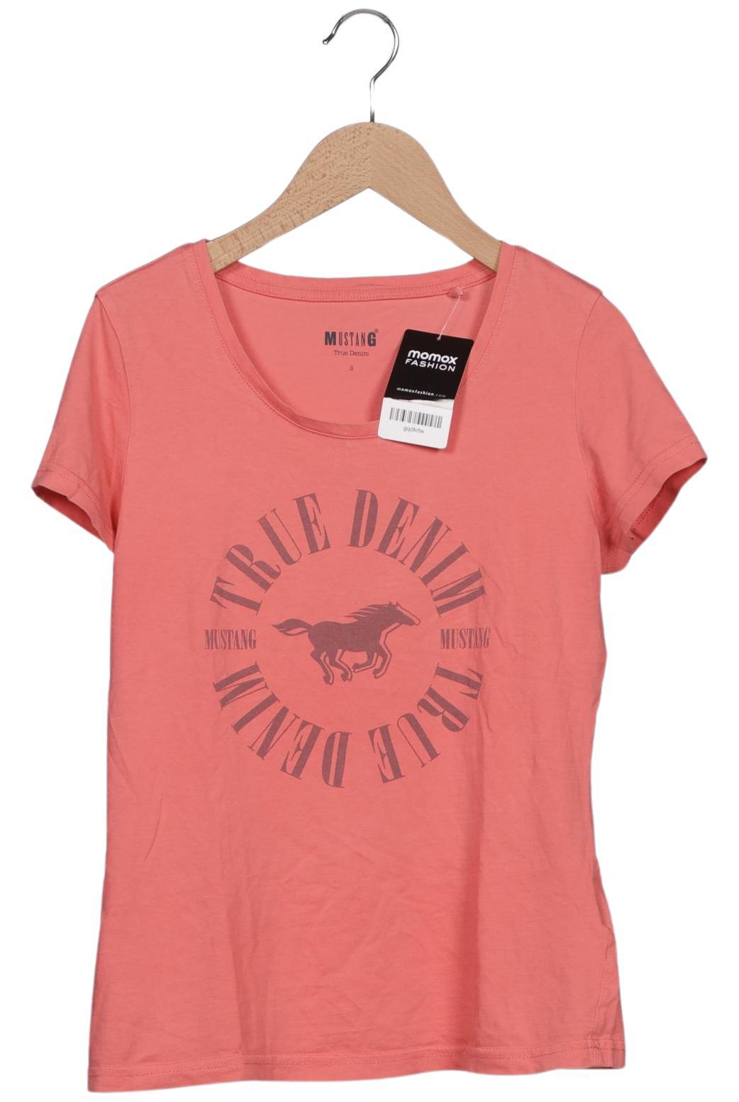 Thumbnail - Mustang Damen T-Shirt, orange, Gr. 36
