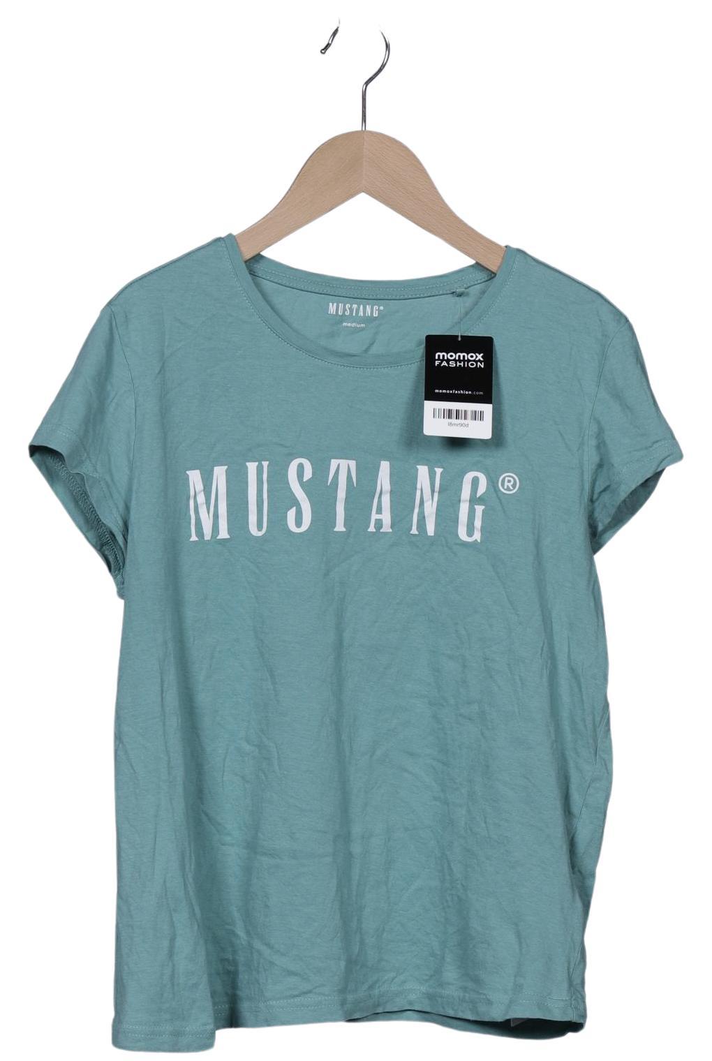 

Mustang Damen T-Shirt, türkis, Gr. 38