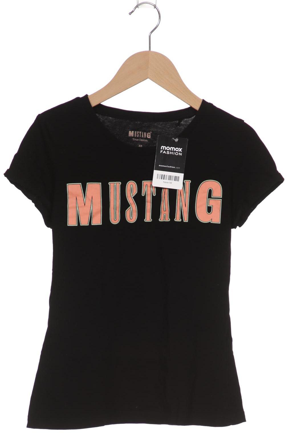 

MUSTANG Damen T-Shirt, schwarz