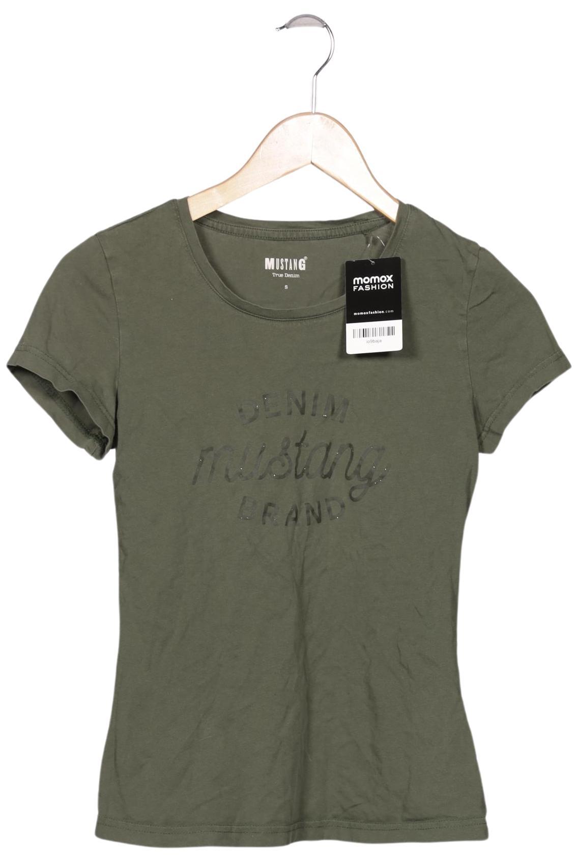 

Mustang Damen T-Shirt, grün, Gr. 36