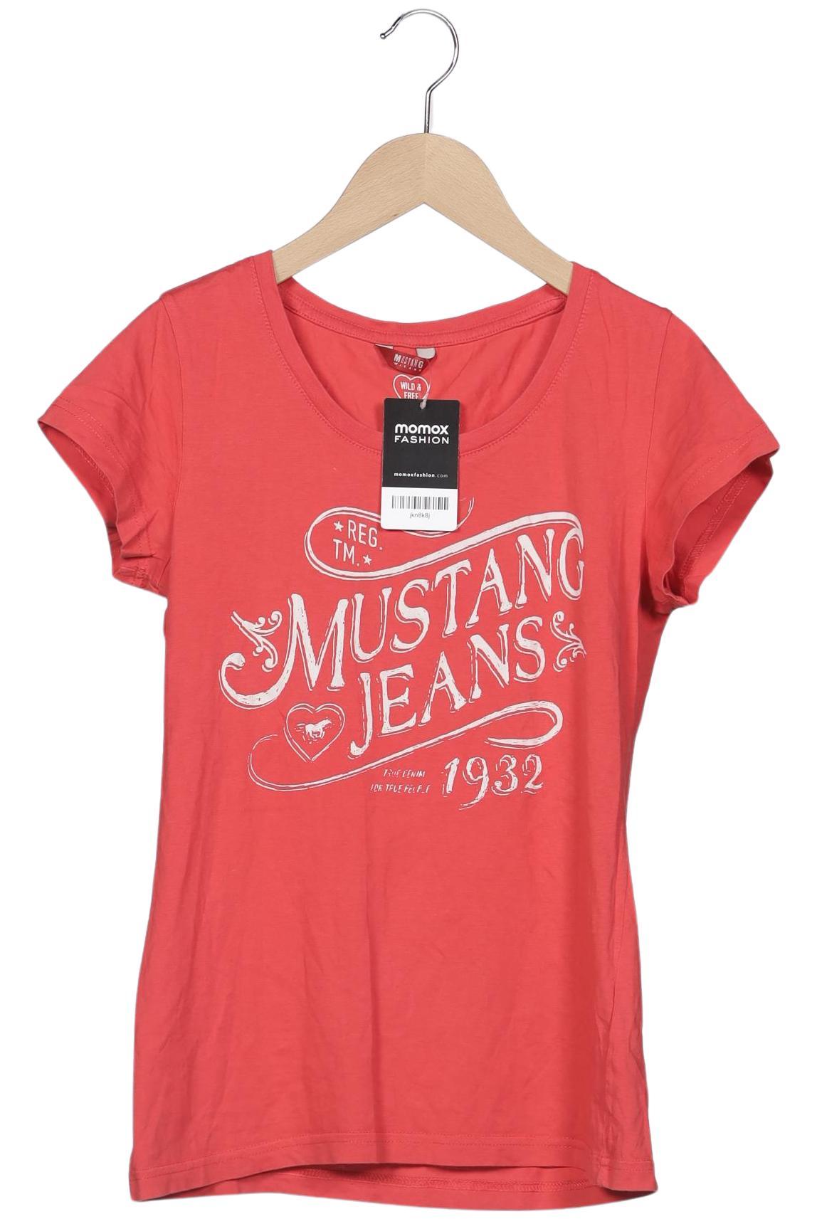 

Mustang Damen T-Shirt, rot, Gr. 38