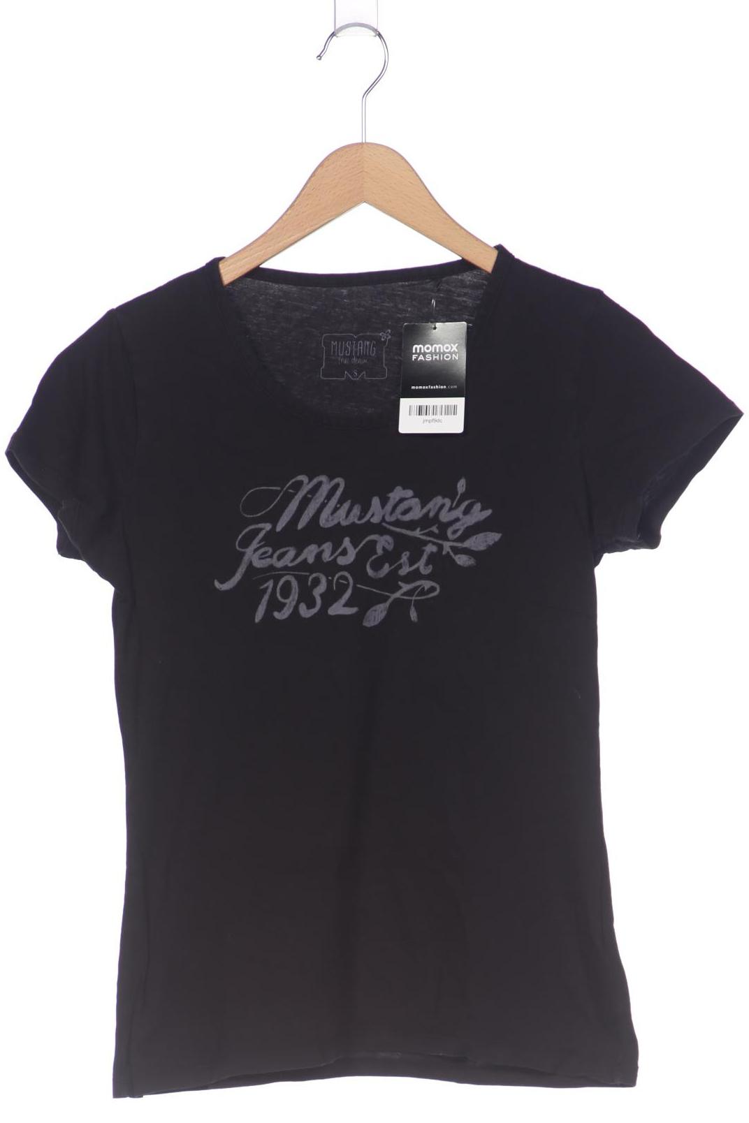 

Mustang Damen T-Shirt, schwarz, Gr. 36