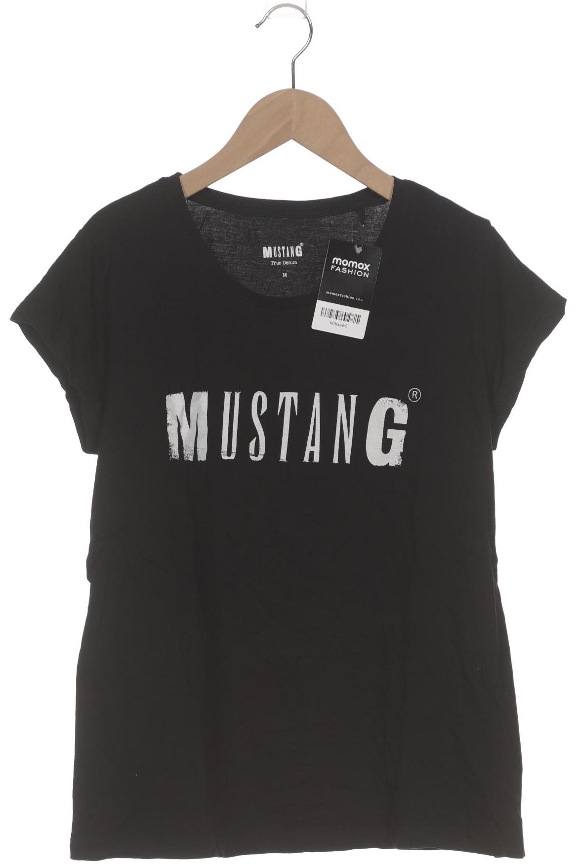 

Mustang Damen T-Shirt, schwarz, Gr. 38