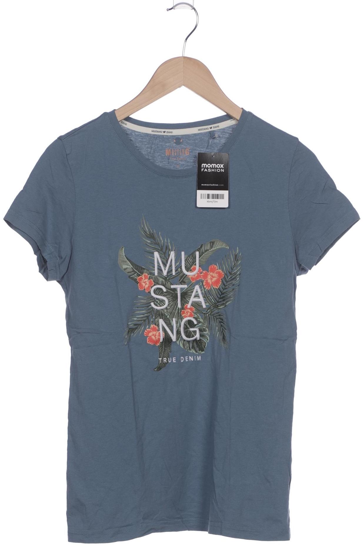 

Mustang Damen T-Shirt, blau, Gr. 38