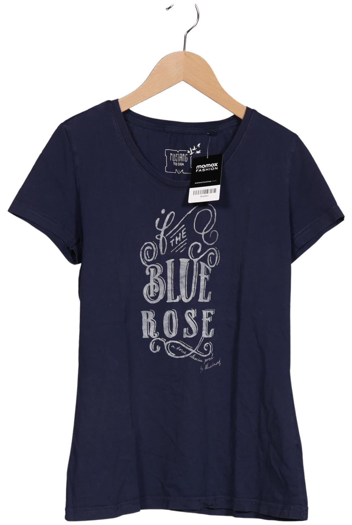 

Mustang Damen T-Shirt, marineblau, Gr. 42