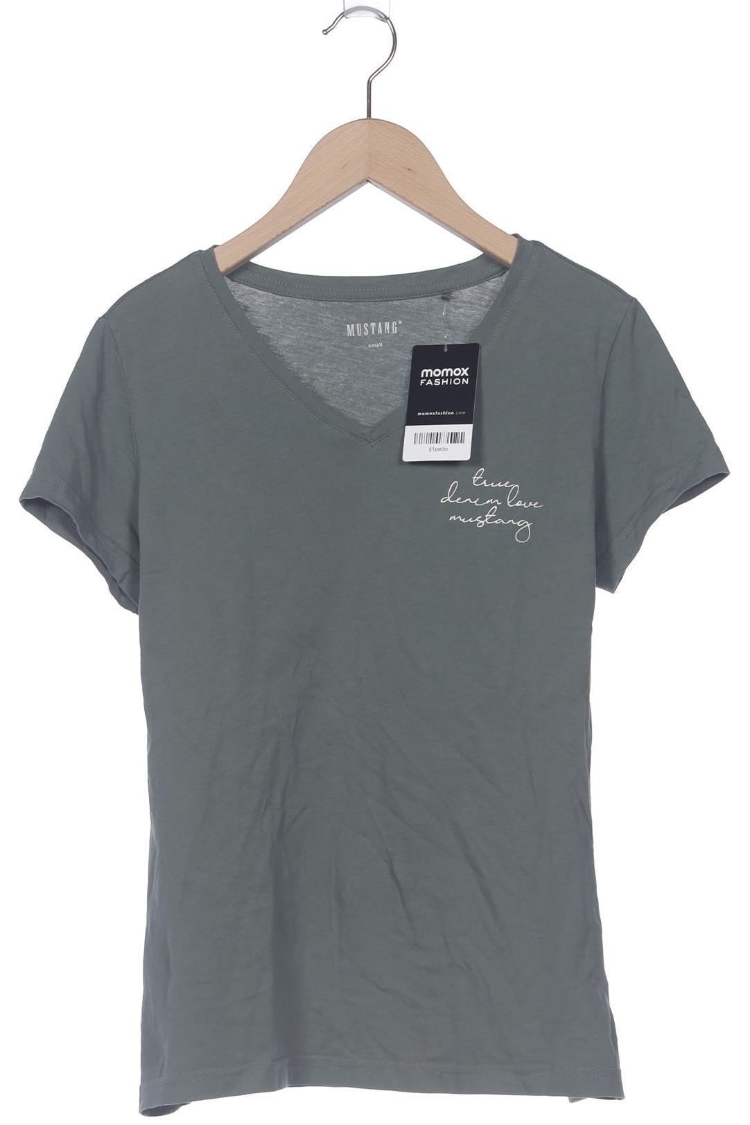 

Mustang Damen T-Shirt, grün, Gr. 36