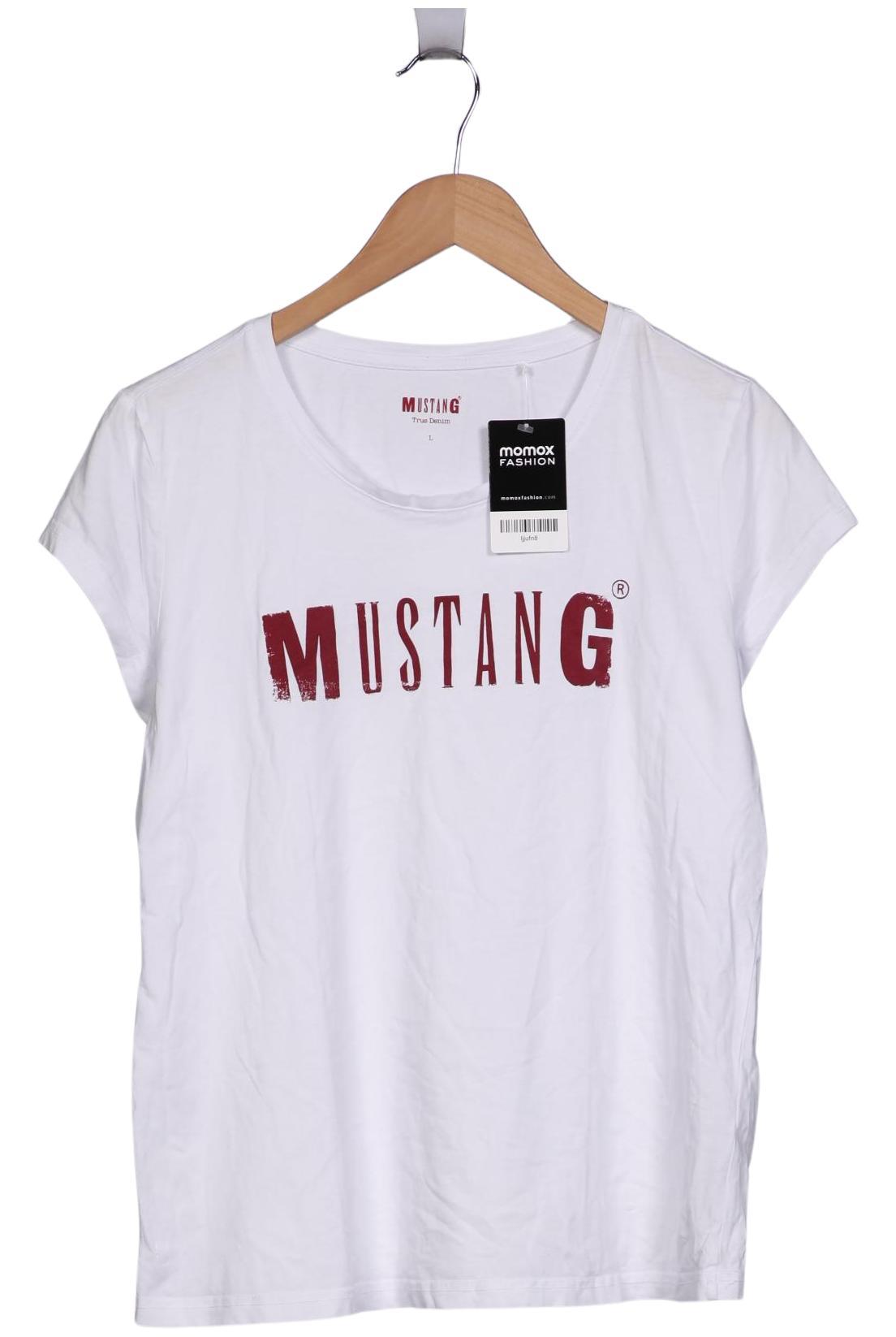

Mustang Damen T-Shirt, weiß, Gr. 42