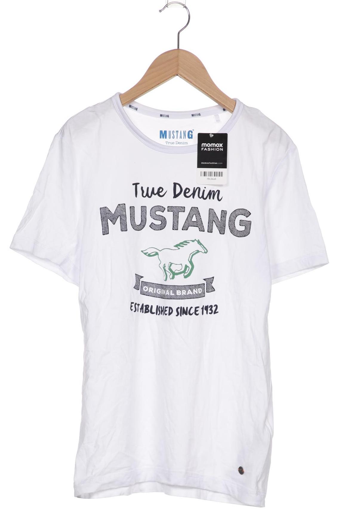 

Mustang Damen T-Shirt, weiß, Gr. 36