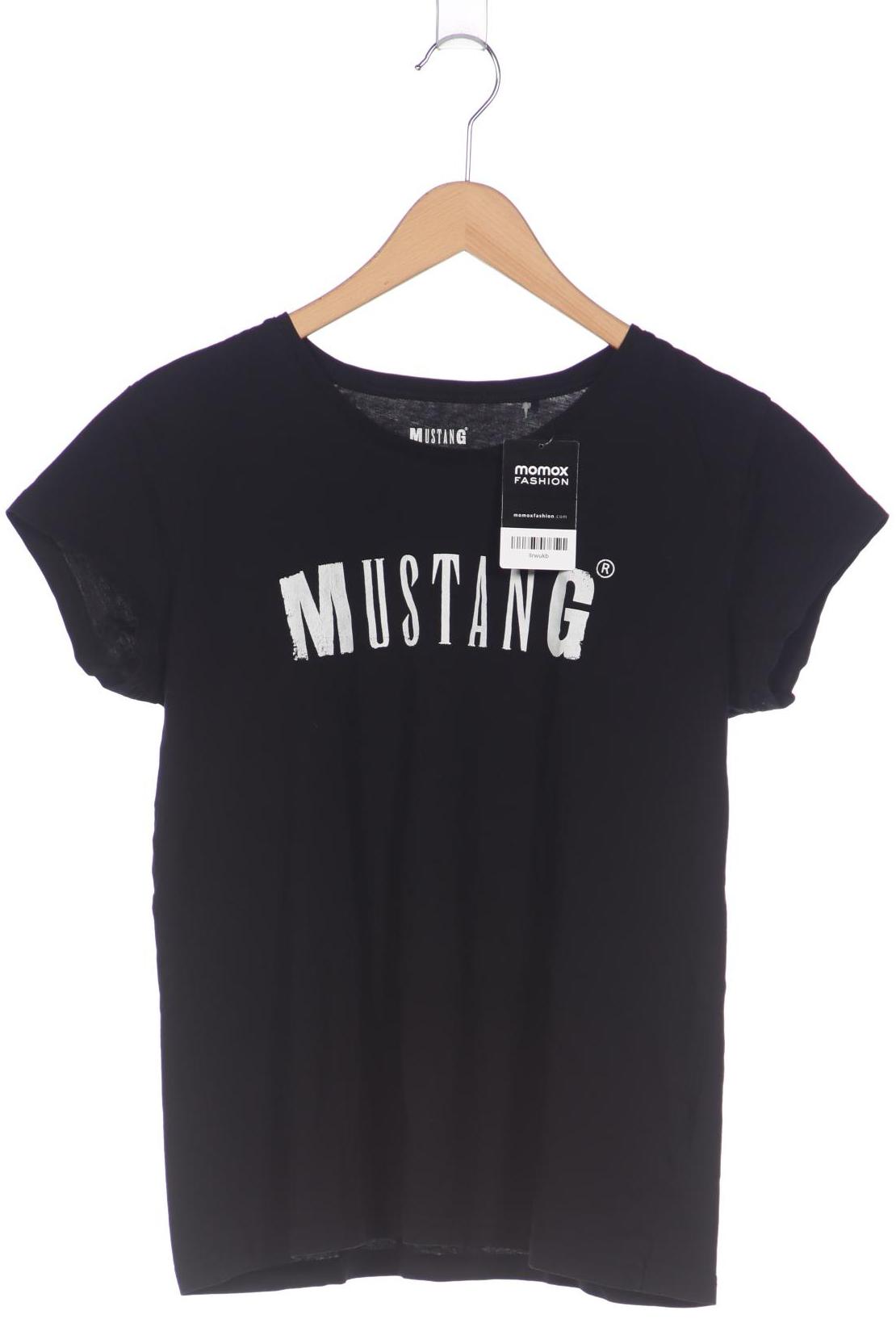 

Mustang Damen T-Shirt, schwarz, Gr. 42