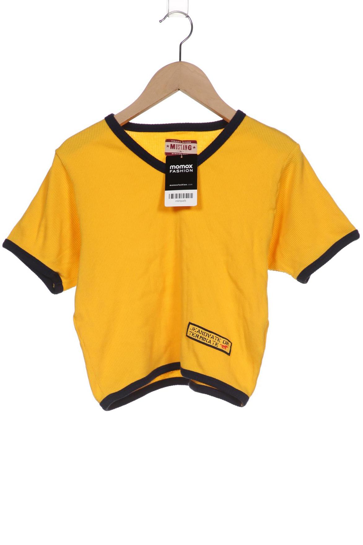

MUSTANG Damen T-Shirt, gelb