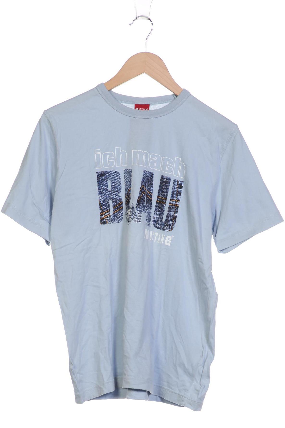 

Mustang Damen T-Shirt, hellblau, Gr. 38