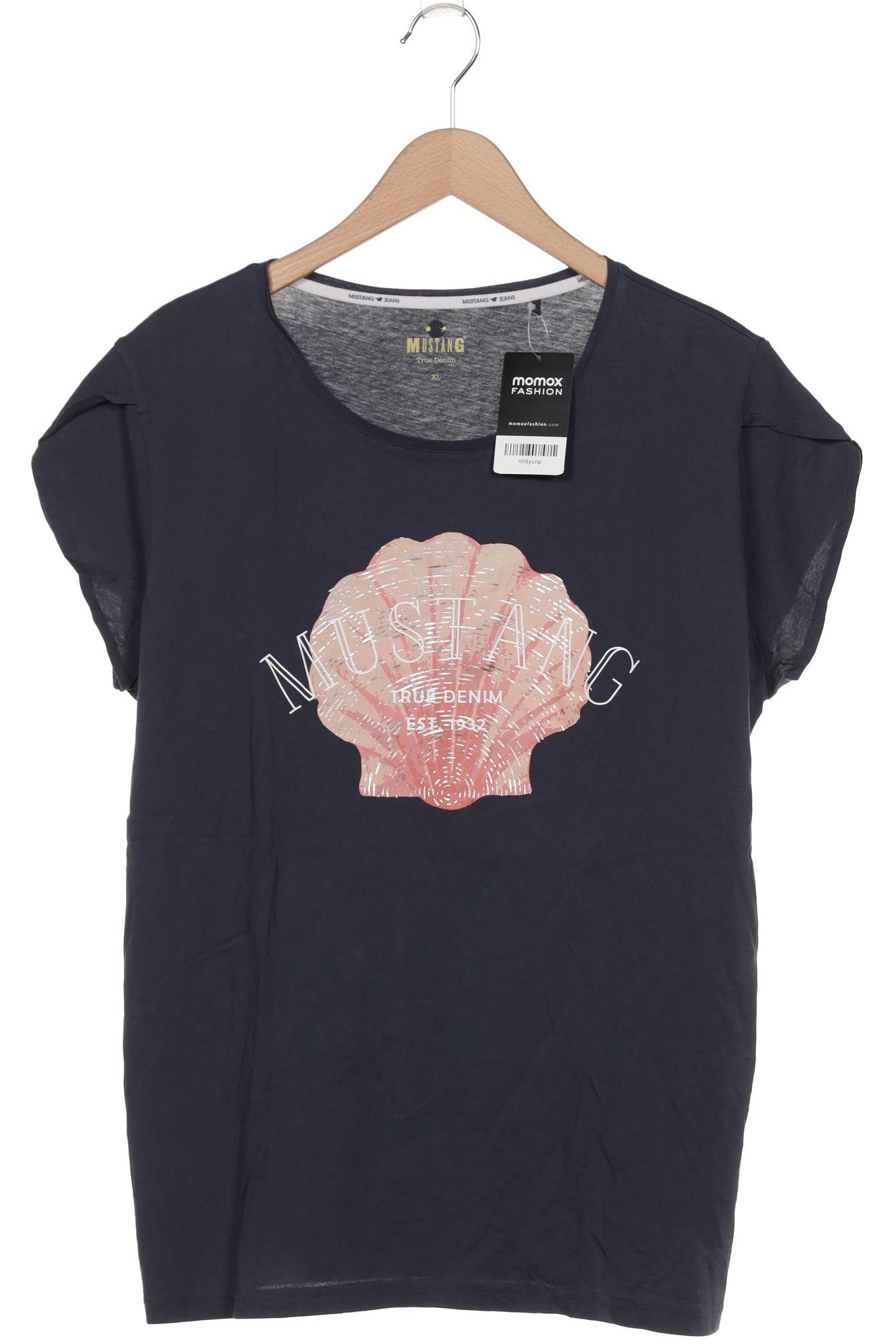 

Mustang Damen T-Shirt, marineblau, Gr. 44