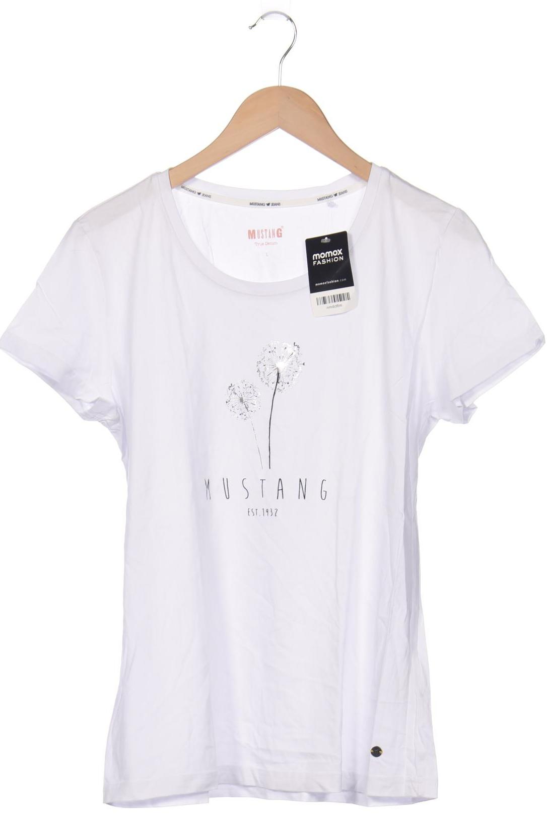 

MUSTANG Damen T-Shirt, weiß