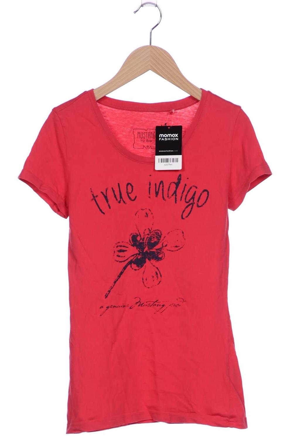 

Mustang Damen T-Shirt, rot, Gr. 34
