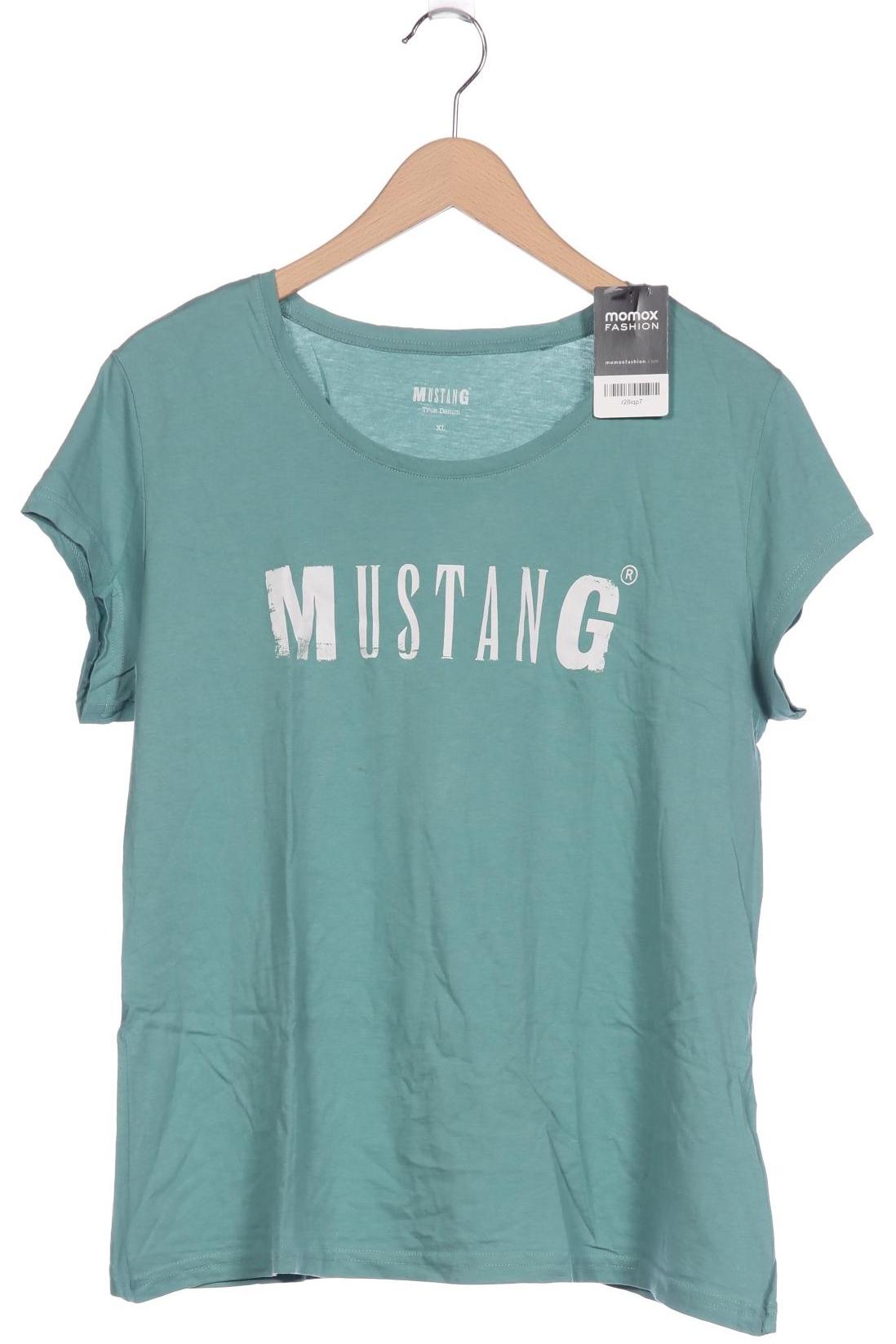 

Mustang Damen T-Shirt, türkis, Gr. 44