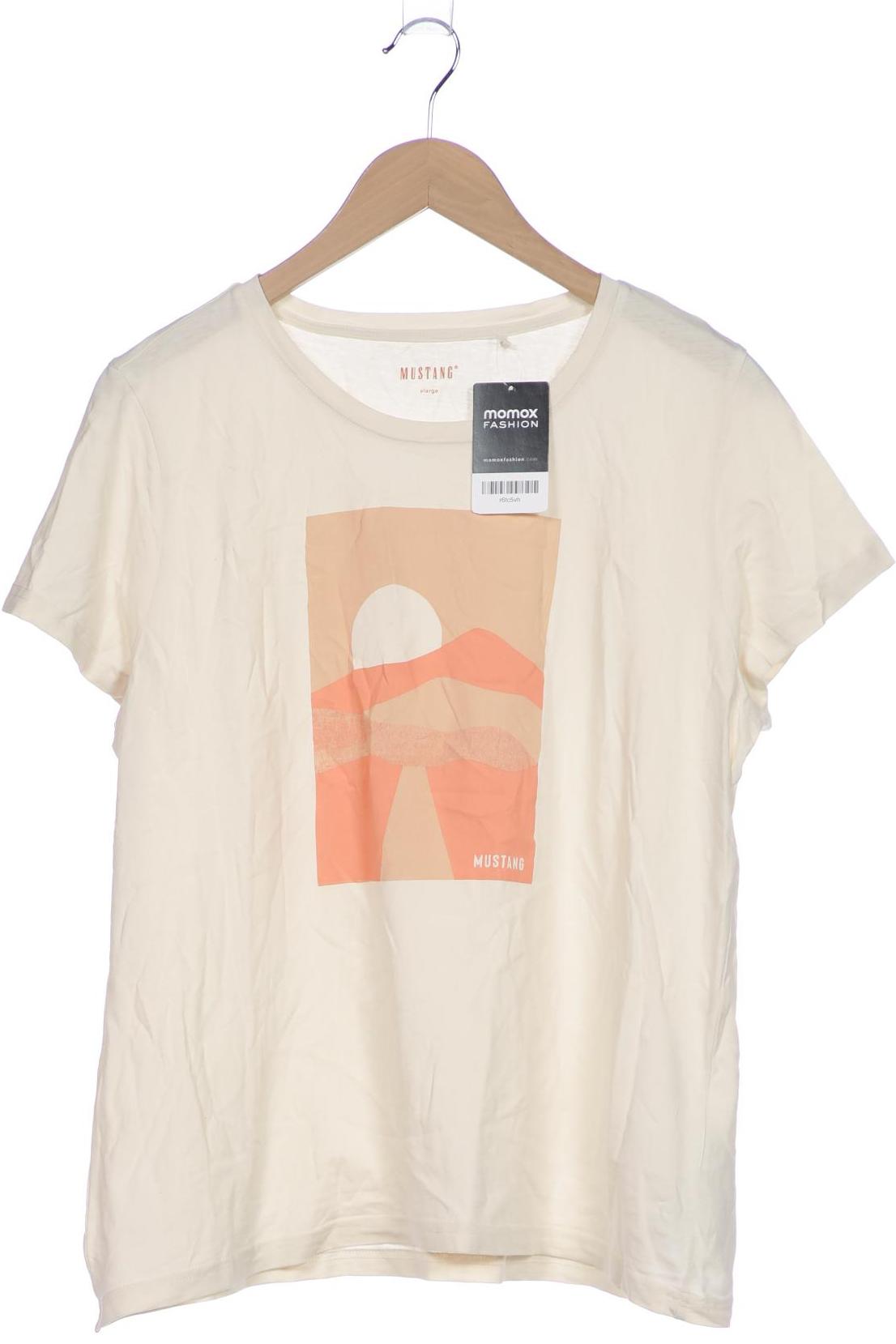 

Mustang Damen T-Shirt, beige, Gr. 44