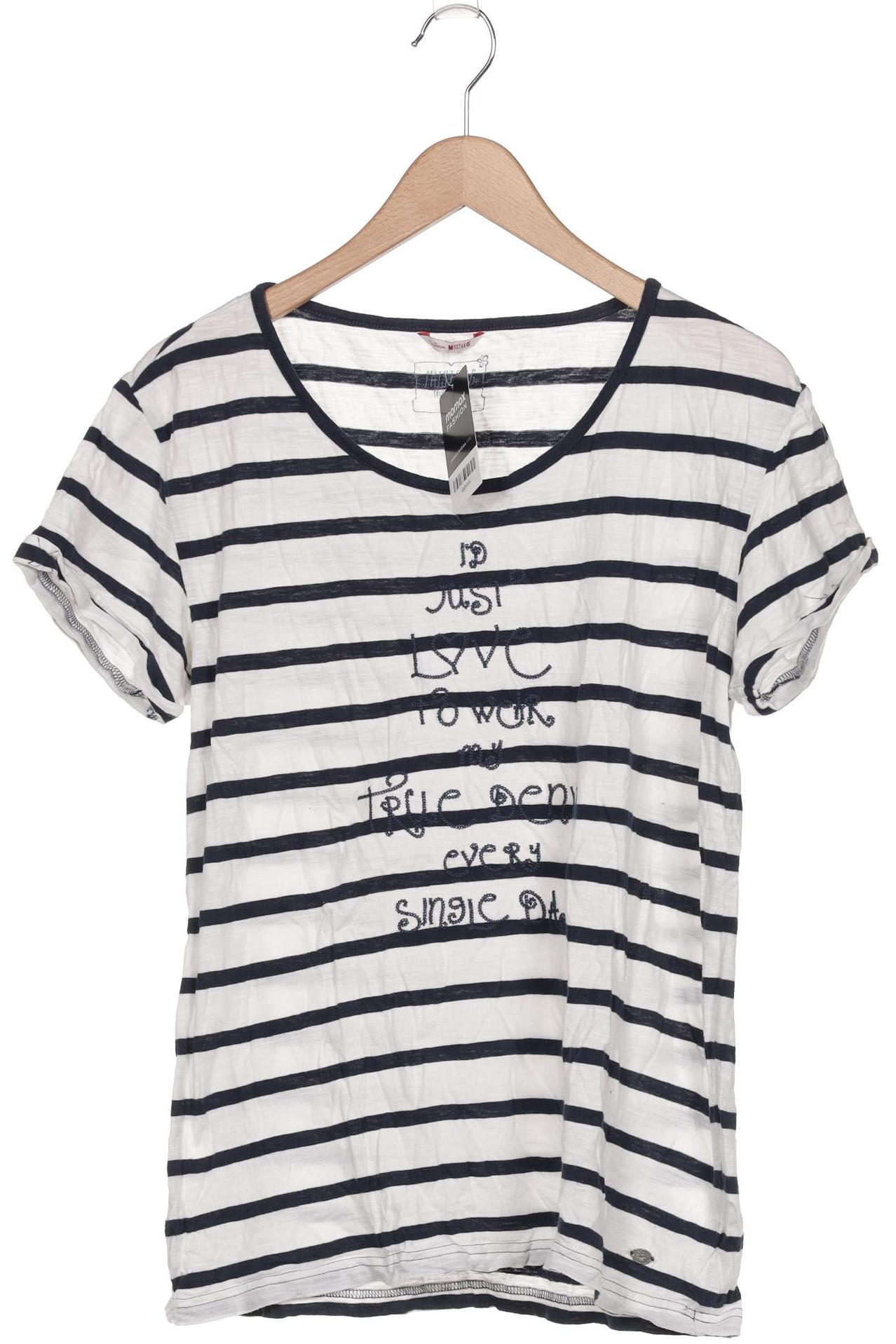 

Mustang Damen T-Shirt, weiß, Gr. 42
