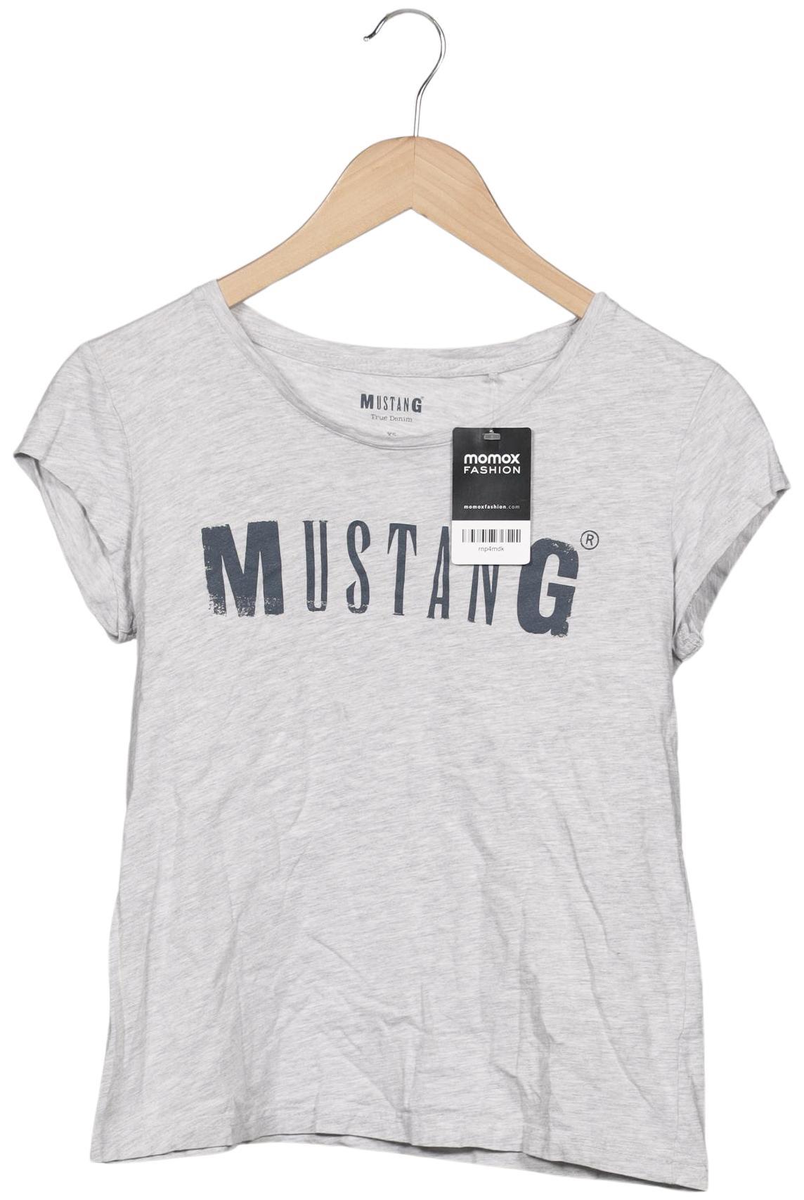 

Mustang Damen T-Shirt, grau, Gr. 34