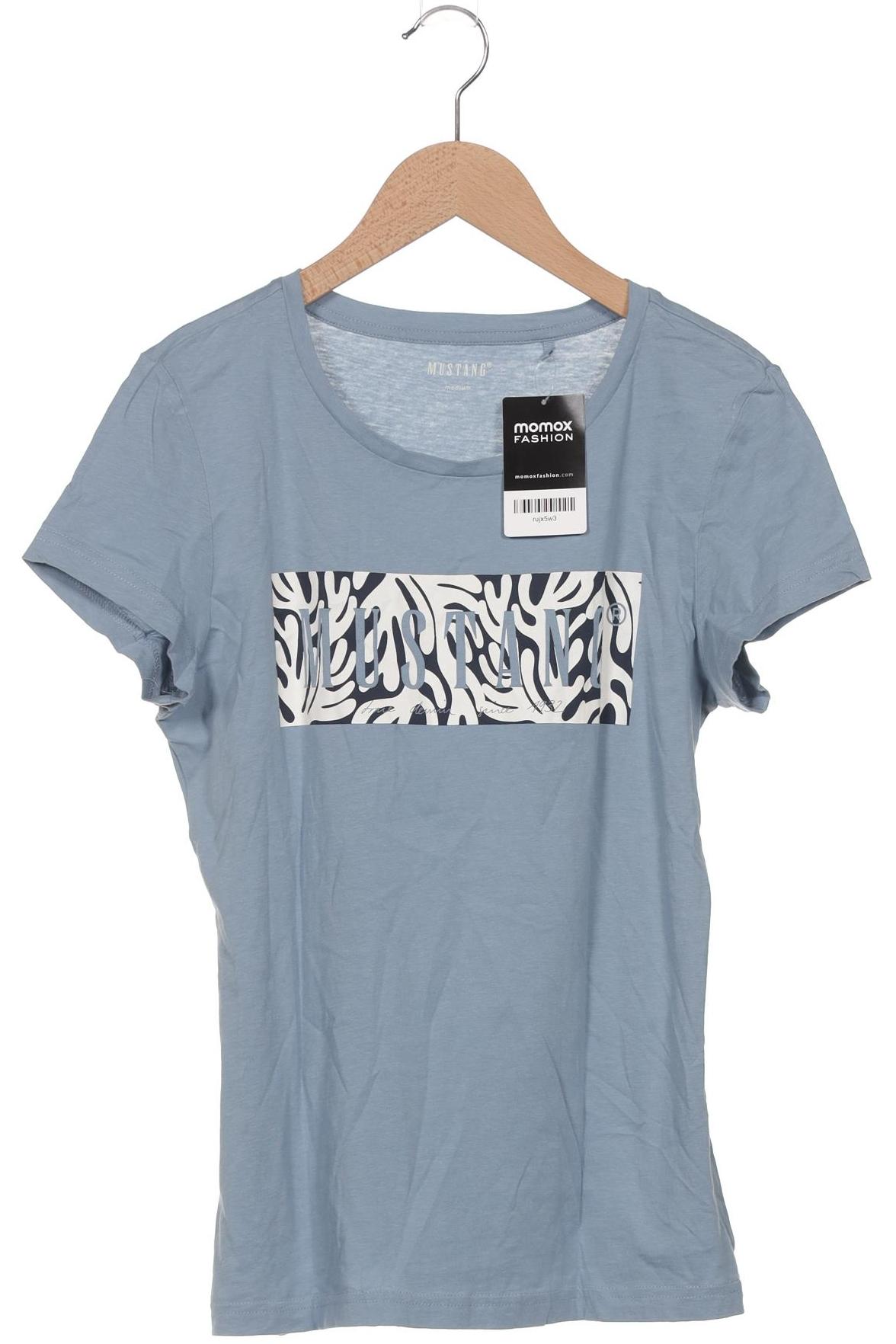 

Mustang Damen T-Shirt, blau, Gr. 38