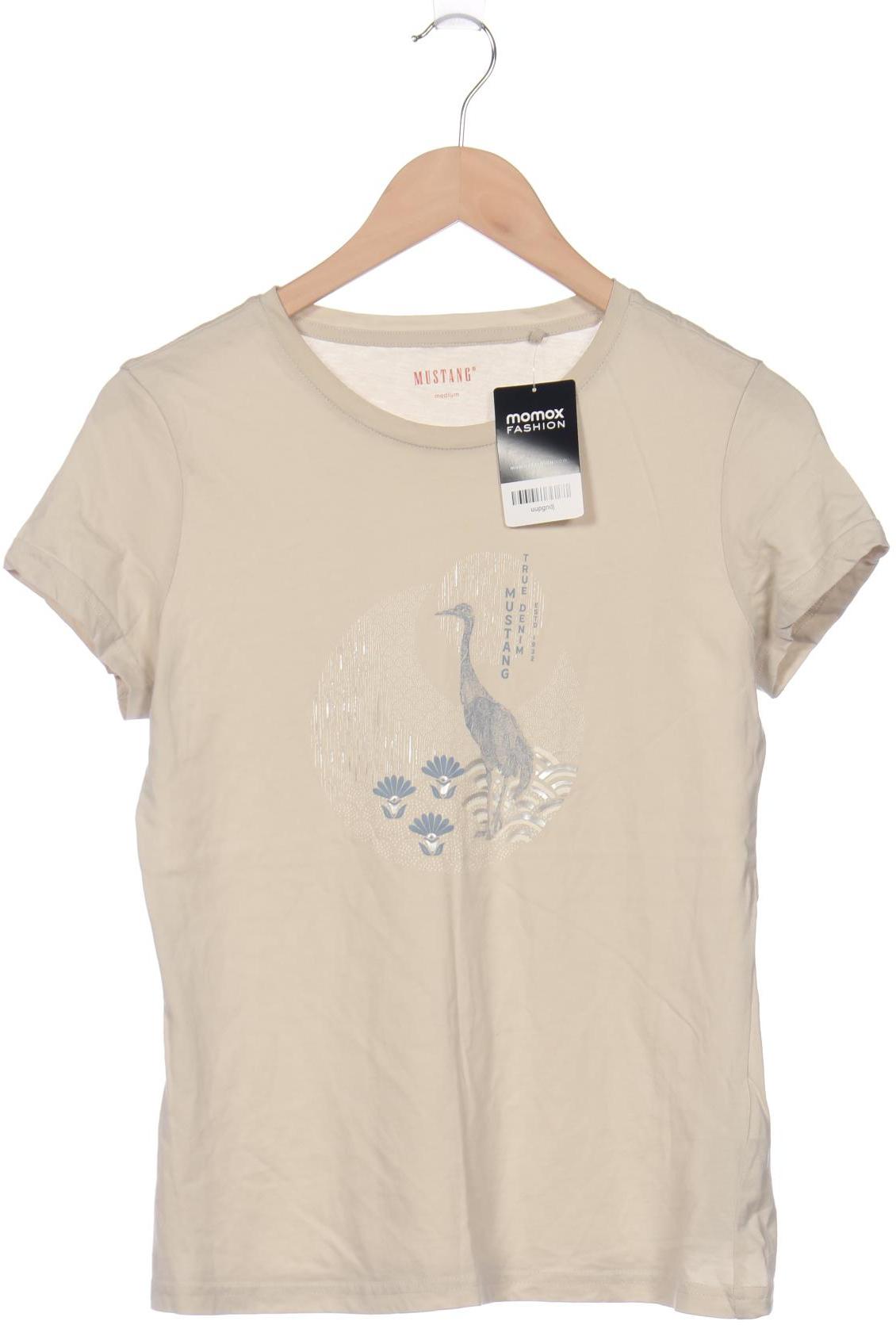 

Mustang Damen T-Shirt, beige, Gr. 38