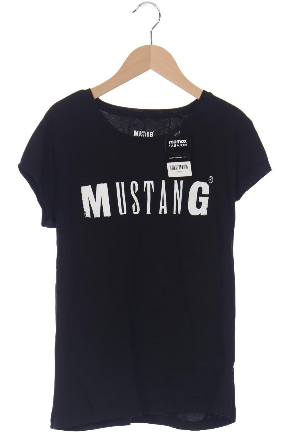 

Mustang Damen T-Shirt, schwarz, Gr. 38