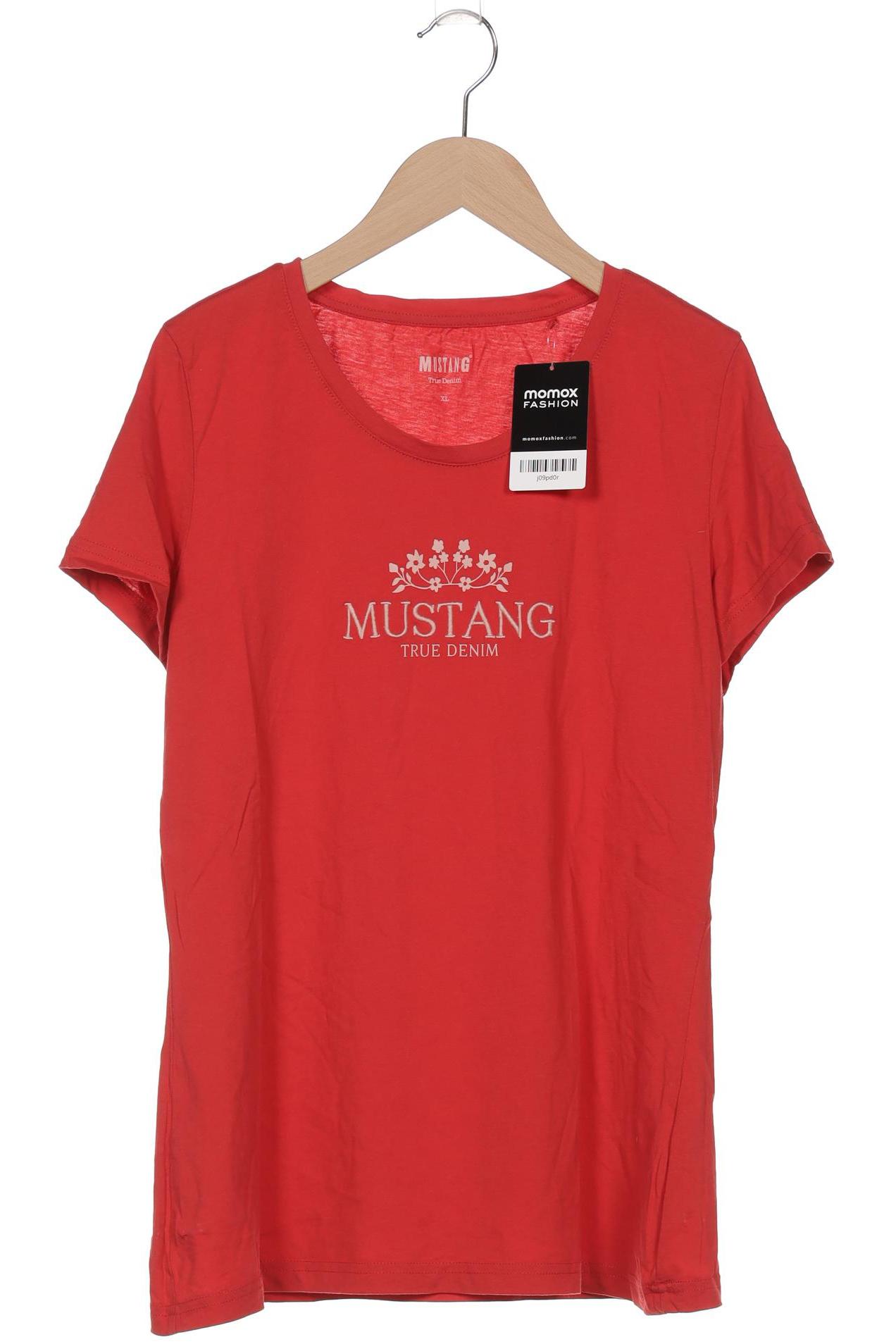 

Mustang Damen T-Shirt, rot, Gr. 44