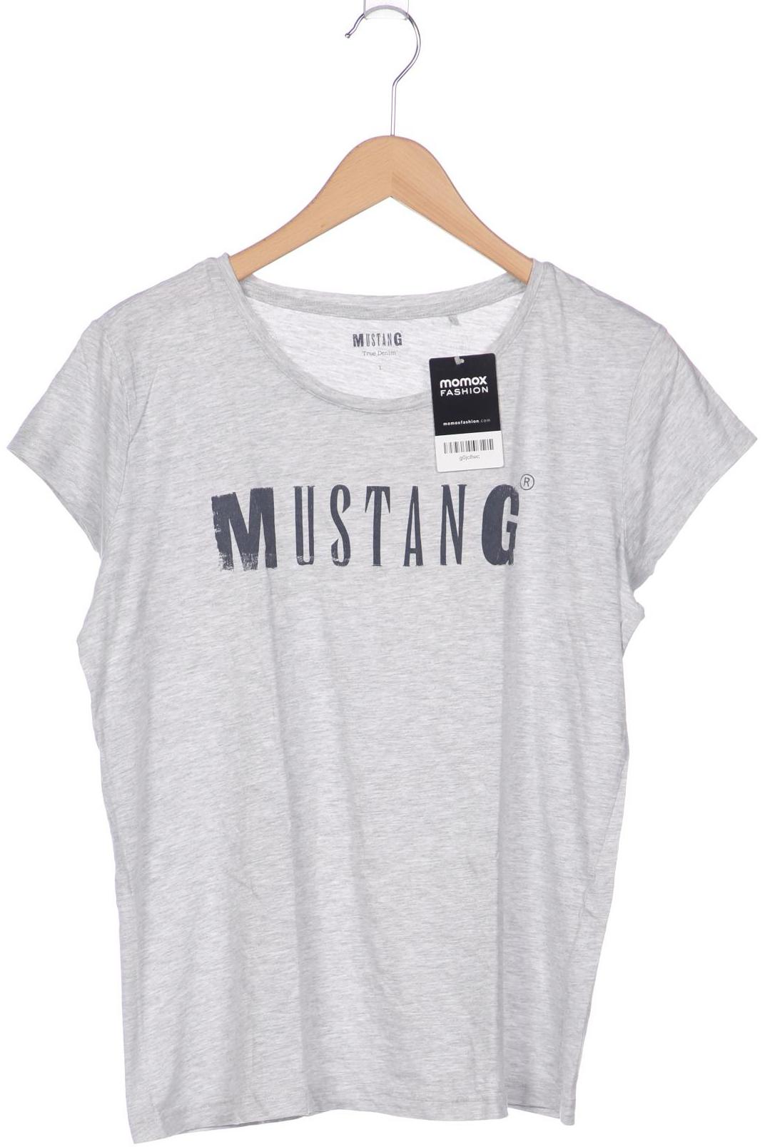 

Mustang Damen T-Shirt, grau, Gr. 42