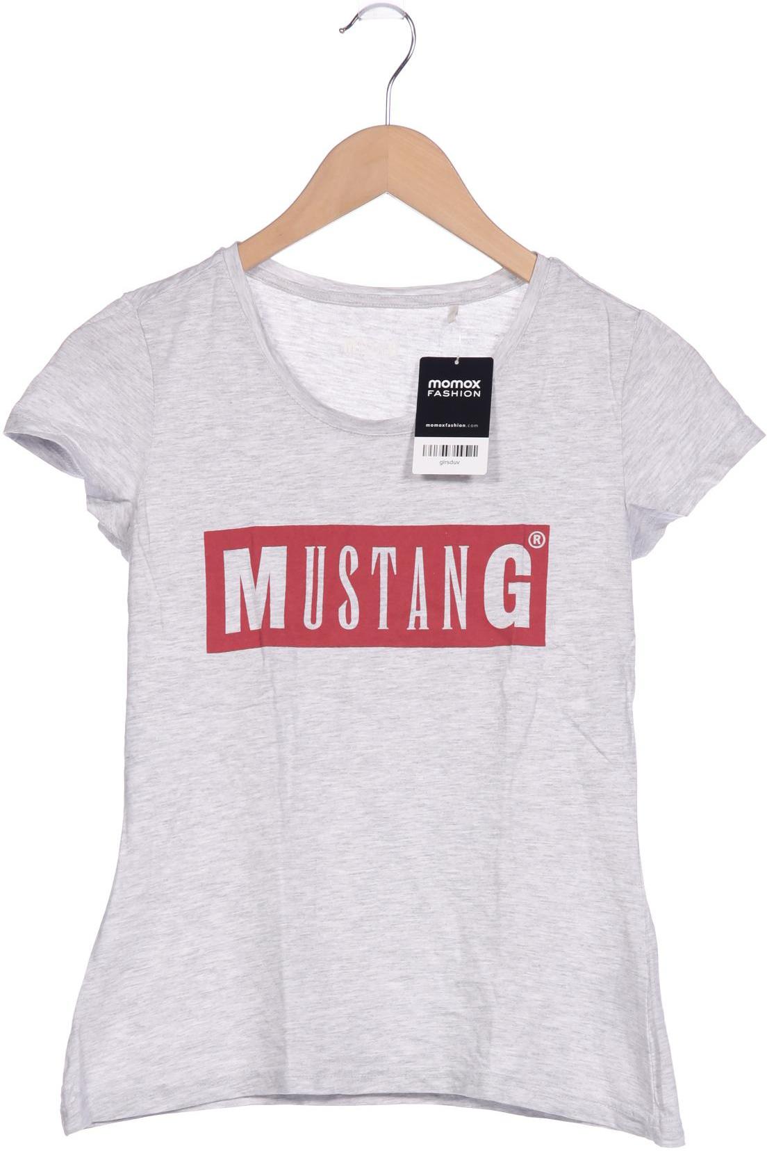 

Mustang Damen T-Shirt, grau, Gr. 34