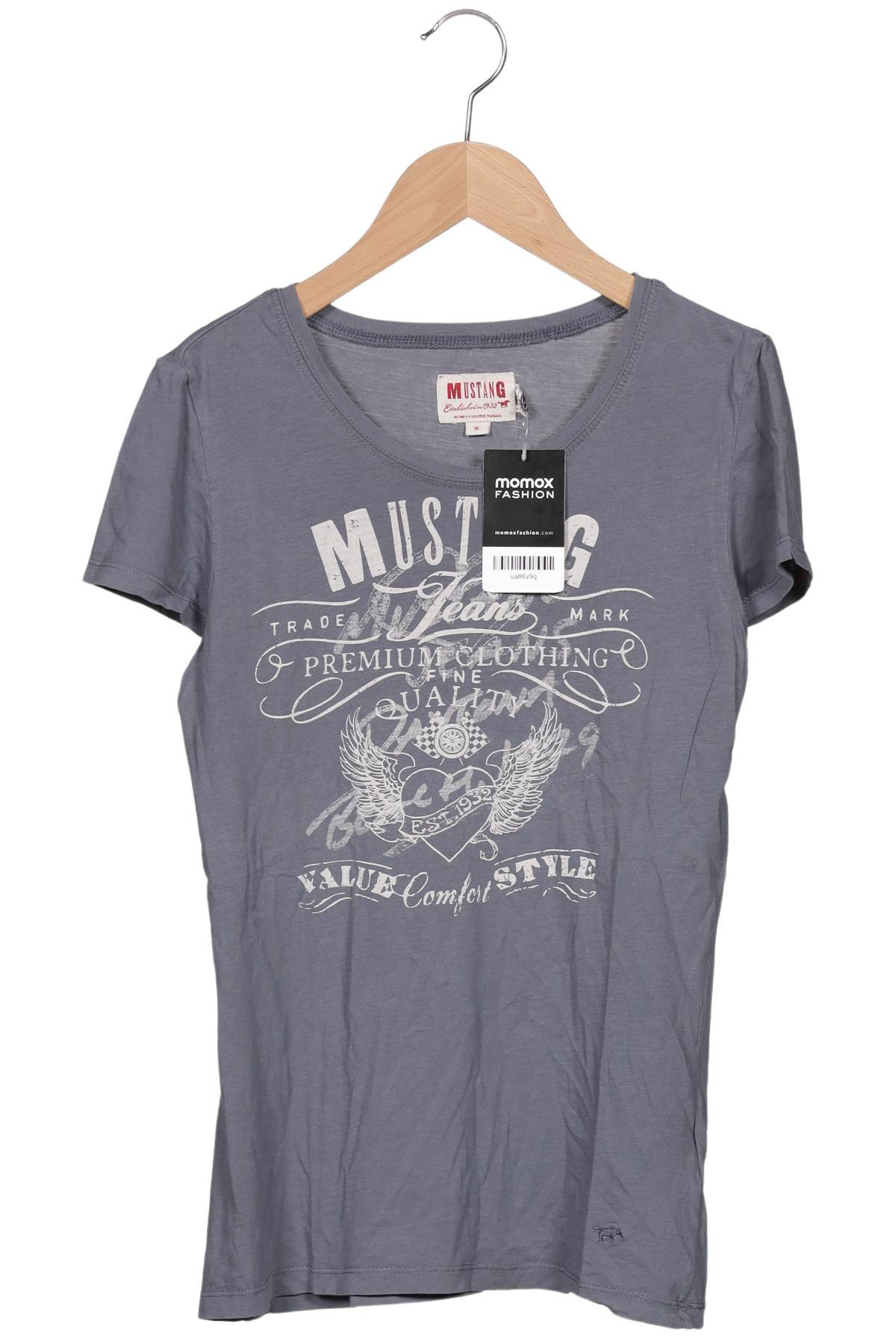 

Mustang Damen T-Shirt, grau, Gr. 36