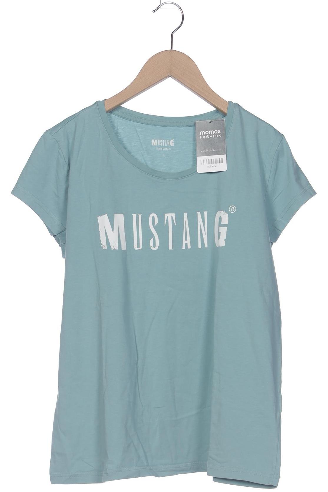 

Mustang Damen T-Shirt, türkis, Gr. 42