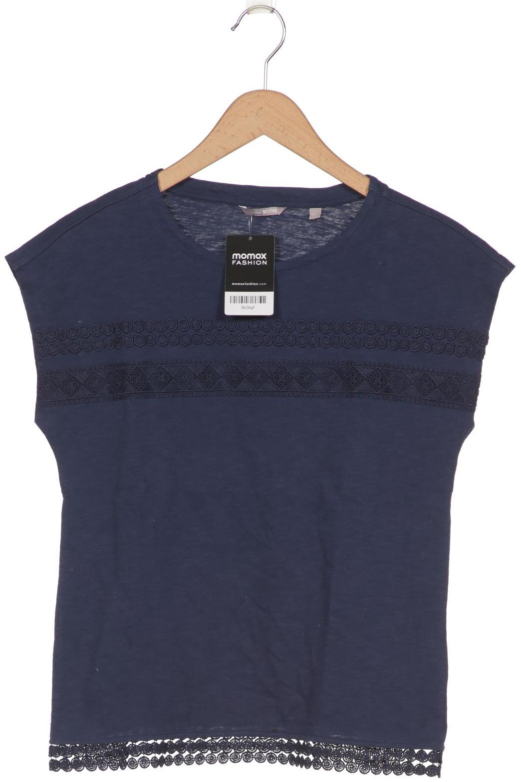 

Mustang Damen T-Shirt, marineblau, Gr. 34