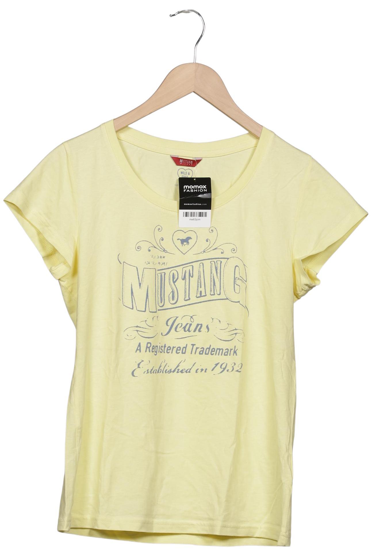 

Mustang Damen T-Shirt, gelb, Gr. 42