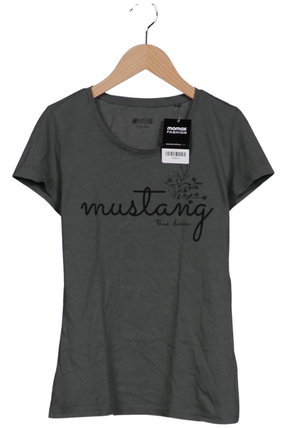 

Mustang Damen T-Shirt, grün, Gr. 36