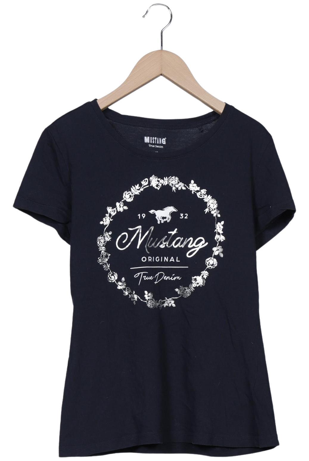 

Mustang Damen T-Shirt, marineblau, Gr. 38