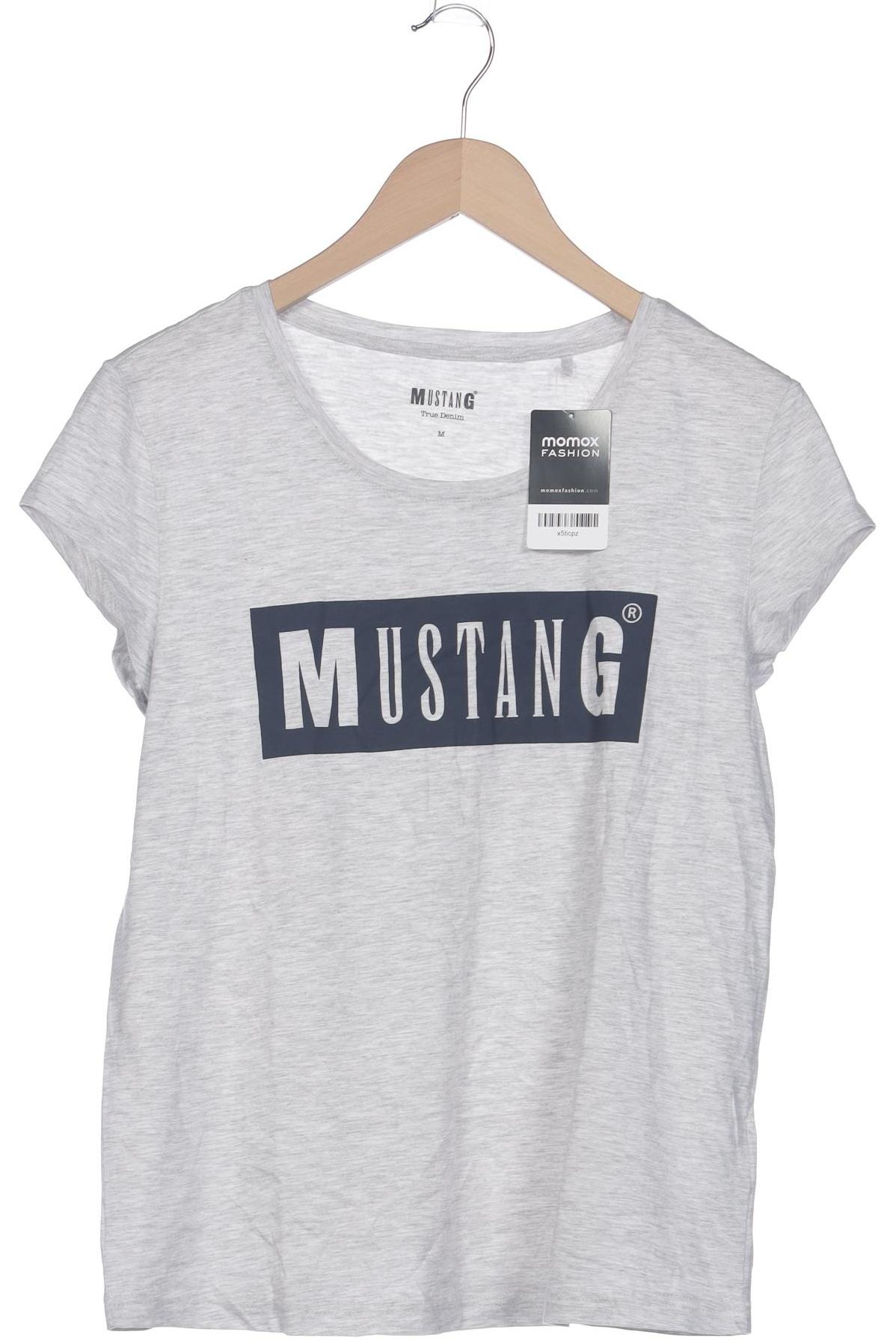 

Mustang Damen T-Shirt, grau, Gr. 38