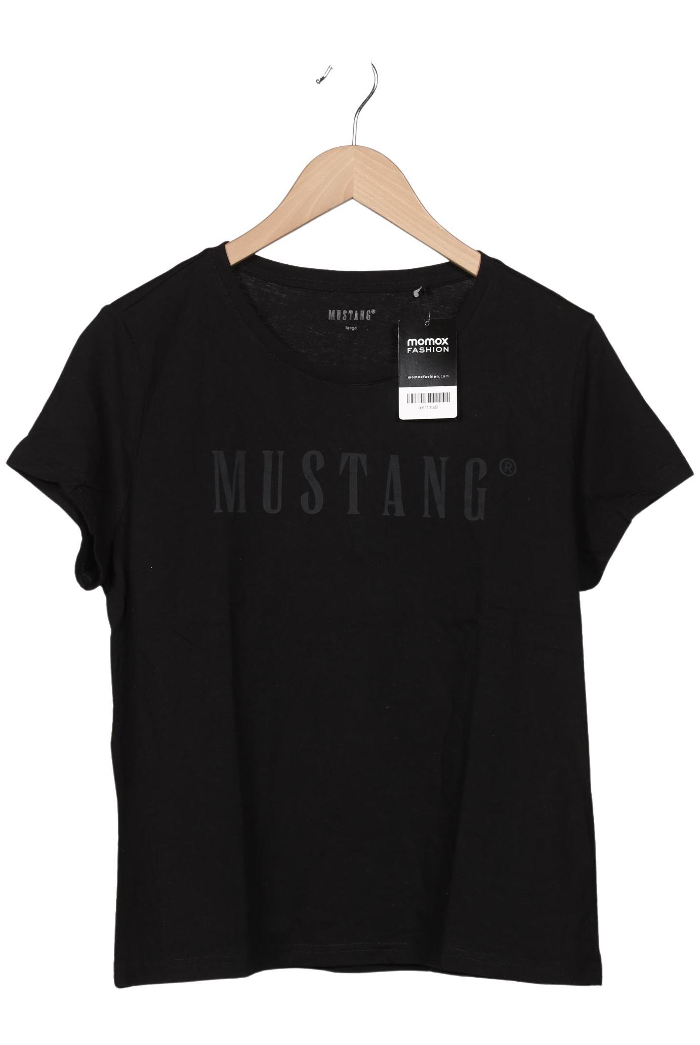 

Mustang Damen T-Shirt, schwarz, Gr. 42
