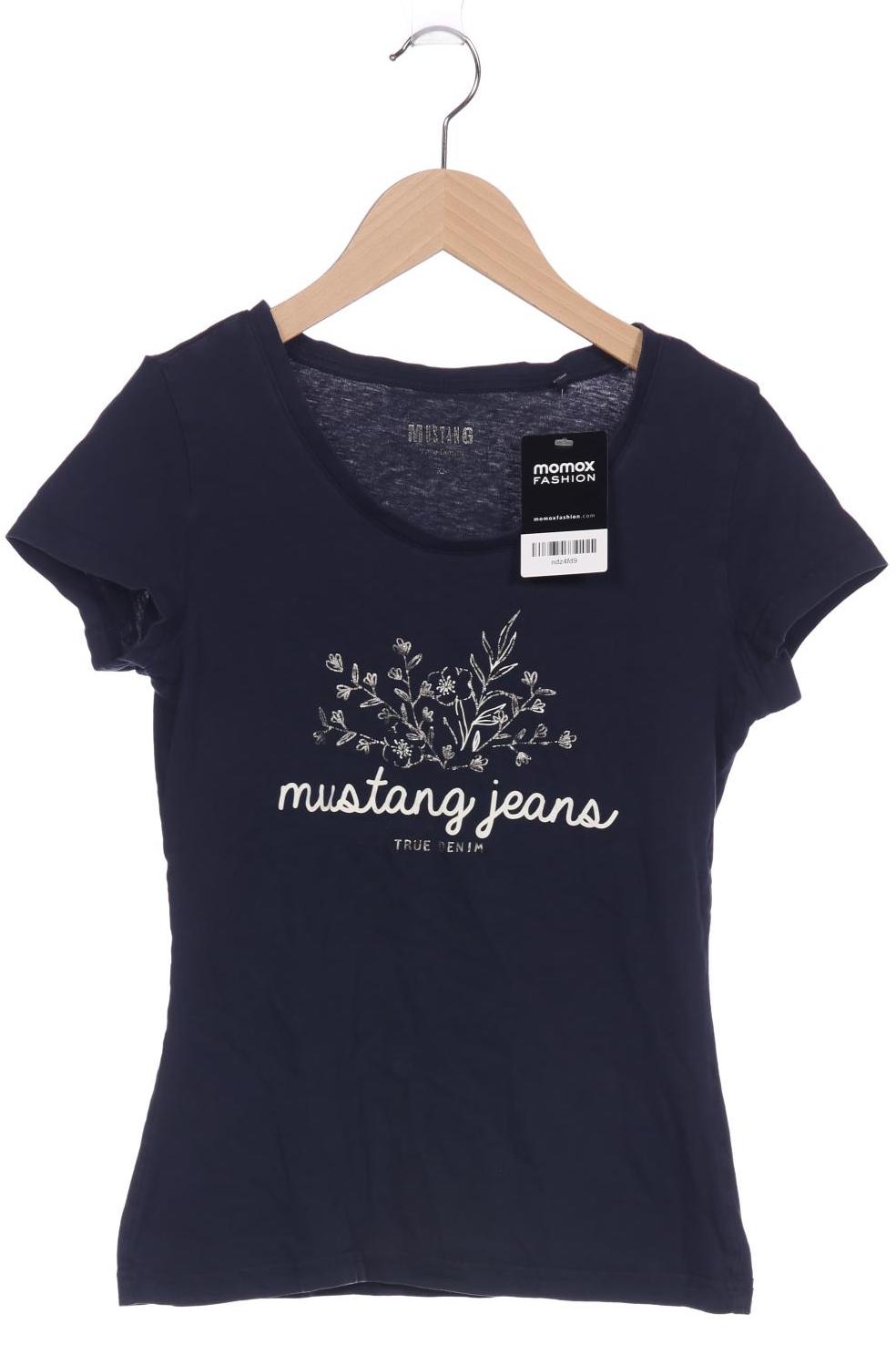 

Mustang Damen T-Shirt, marineblau, Gr. 34