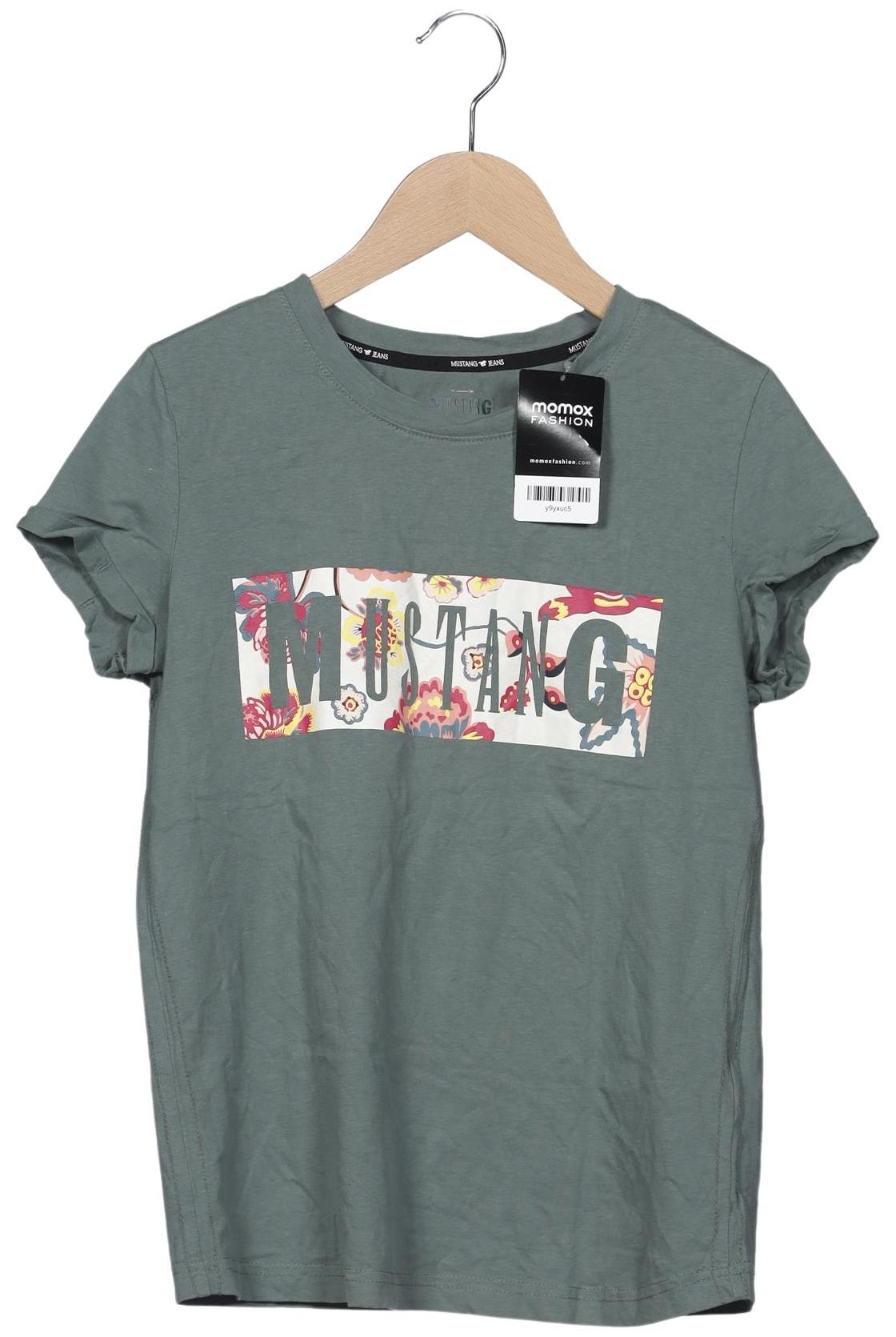 

Mustang Damen T-Shirt, grün, Gr. 34