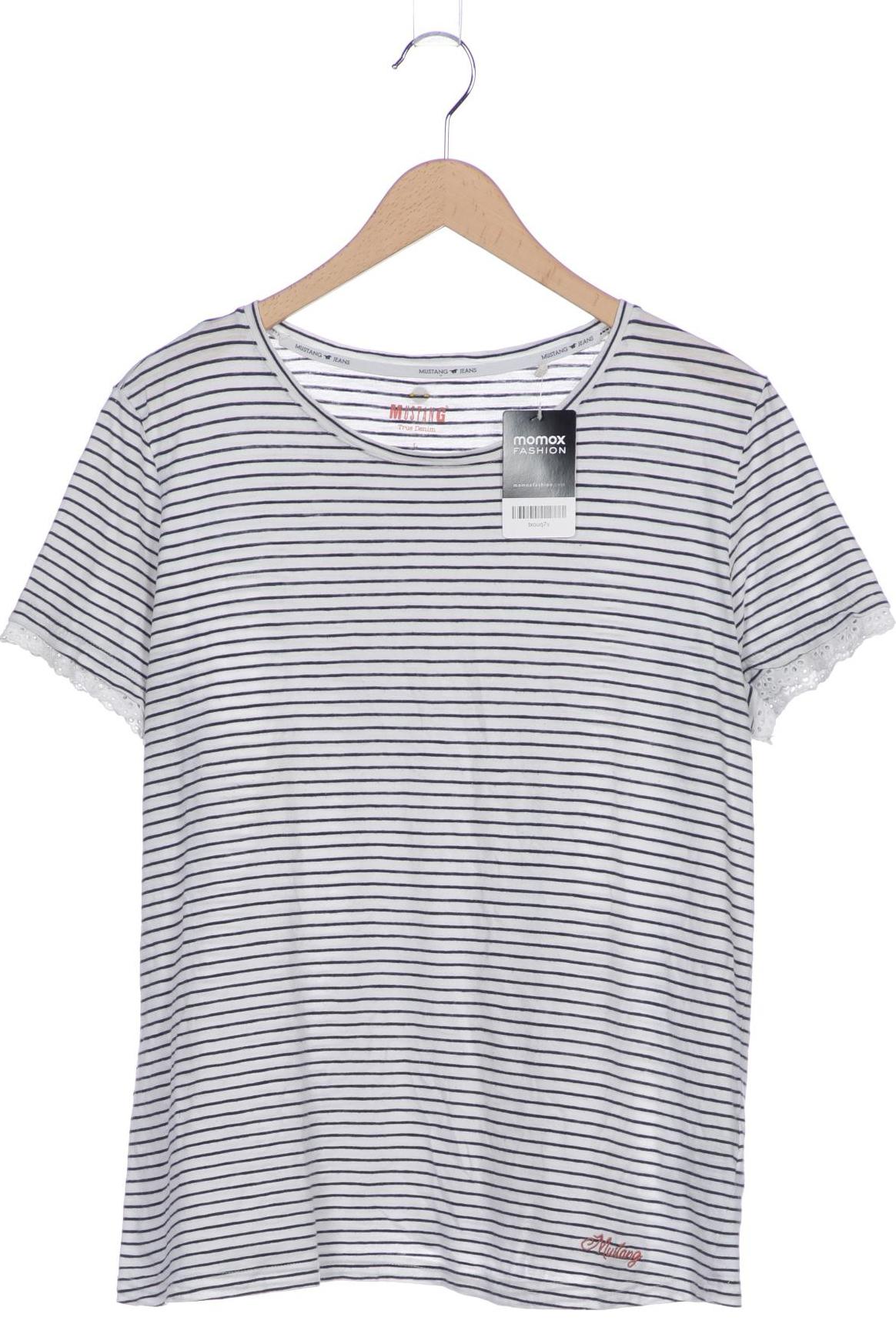 

Mustang Damen T-Shirt, weiß, Gr. 42