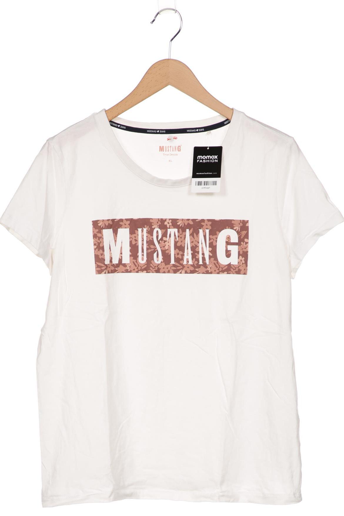 

MUSTANG Damen T-Shirt, weiß